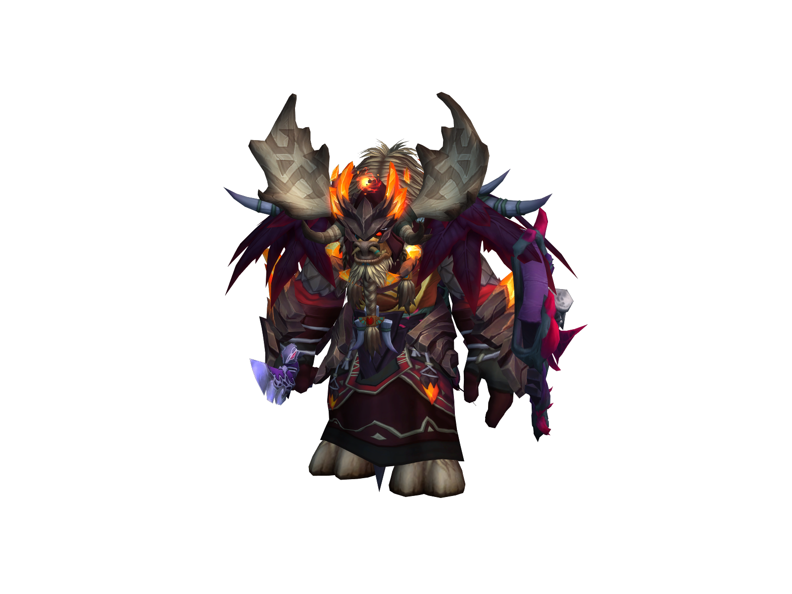Hrurg 3D character render