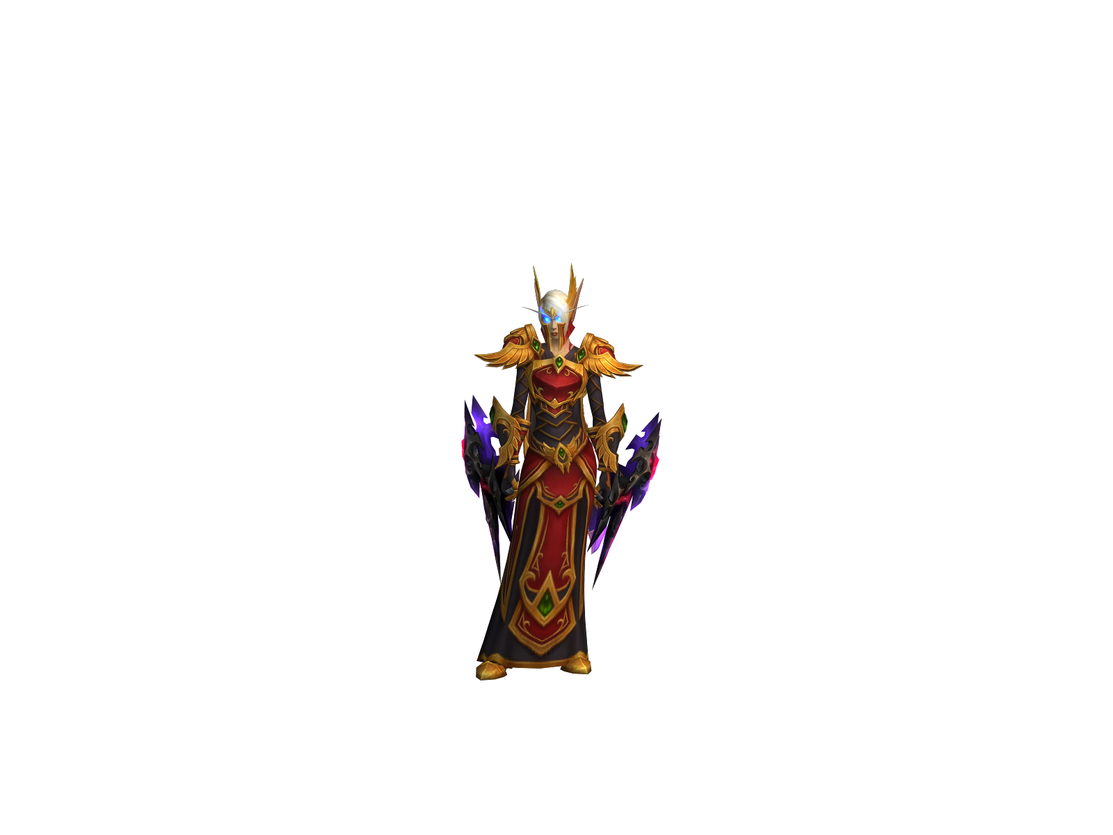 Demongal 3D character render