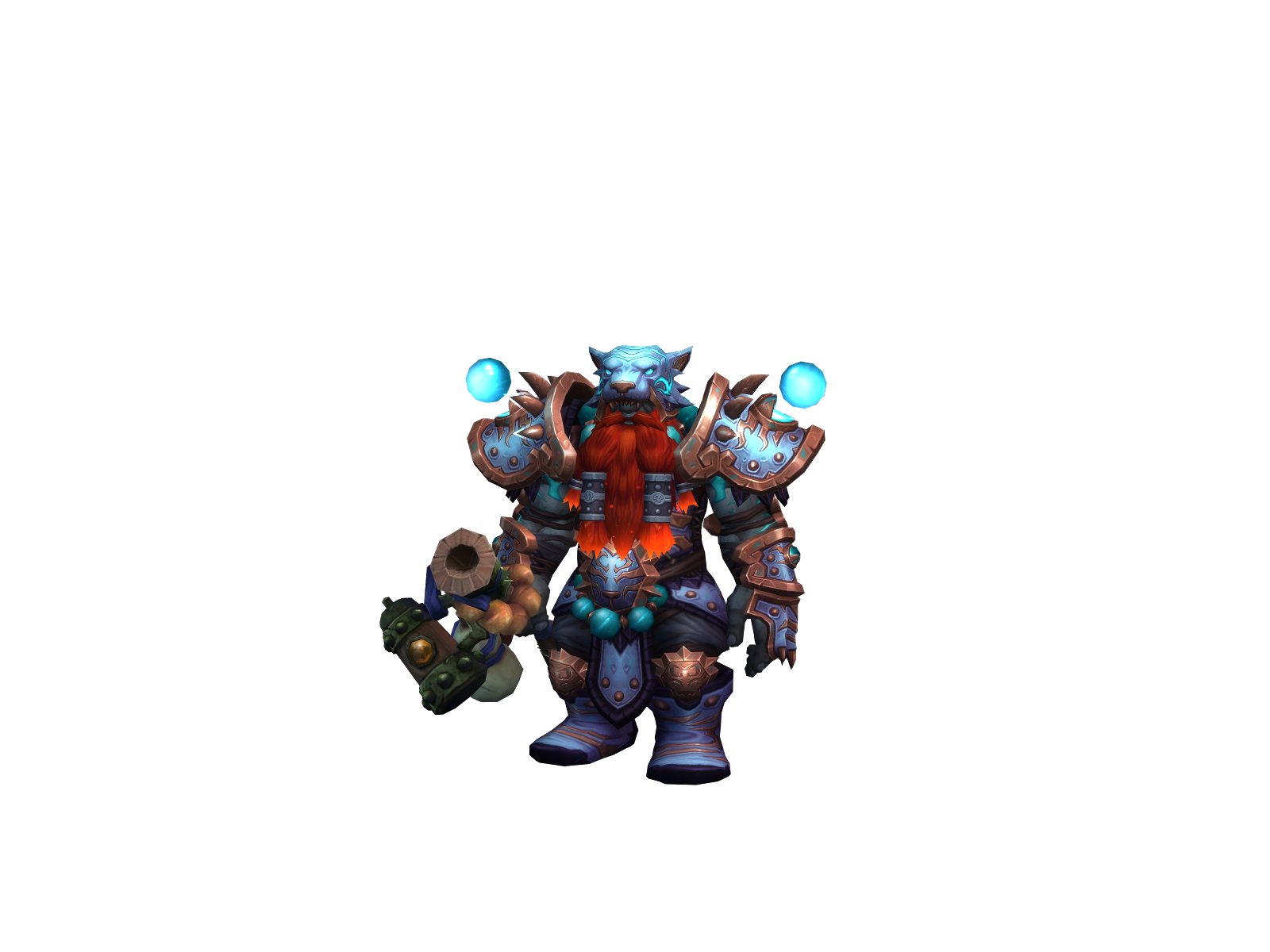 Hotfooted 3D character render