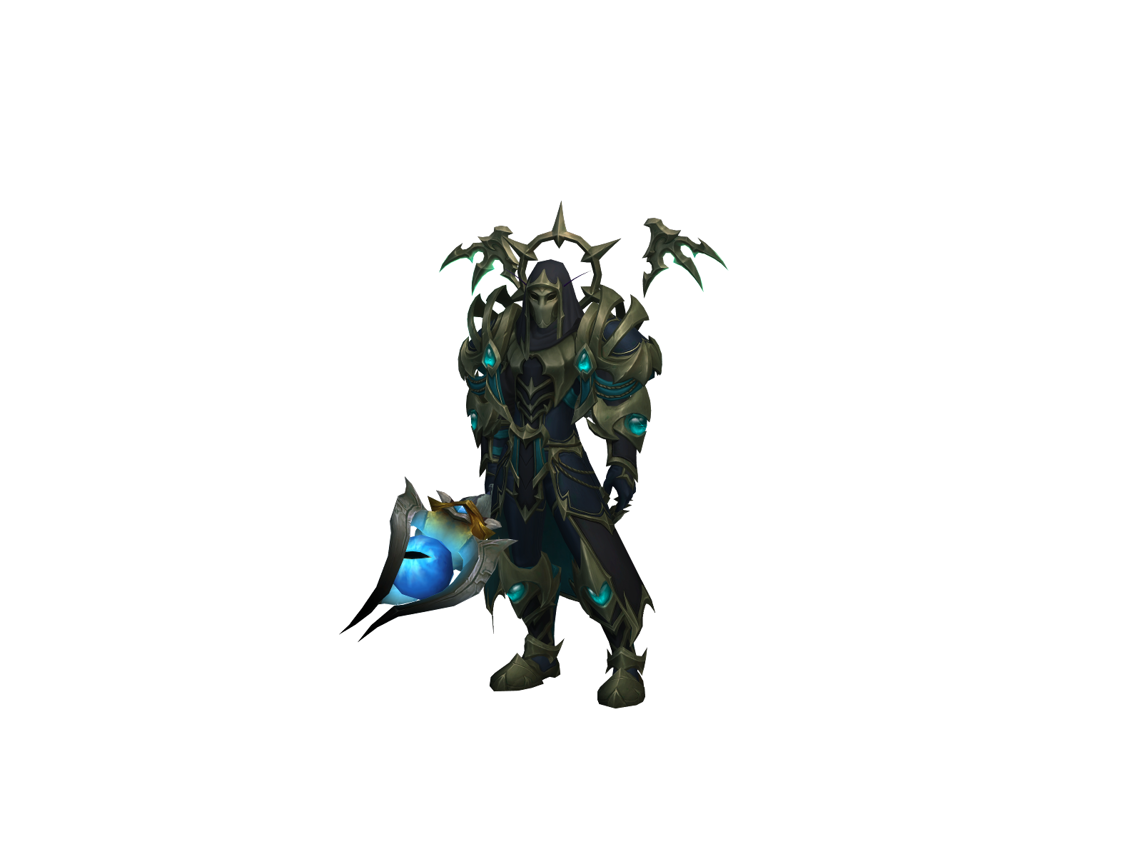 Mesoholie 3D character render