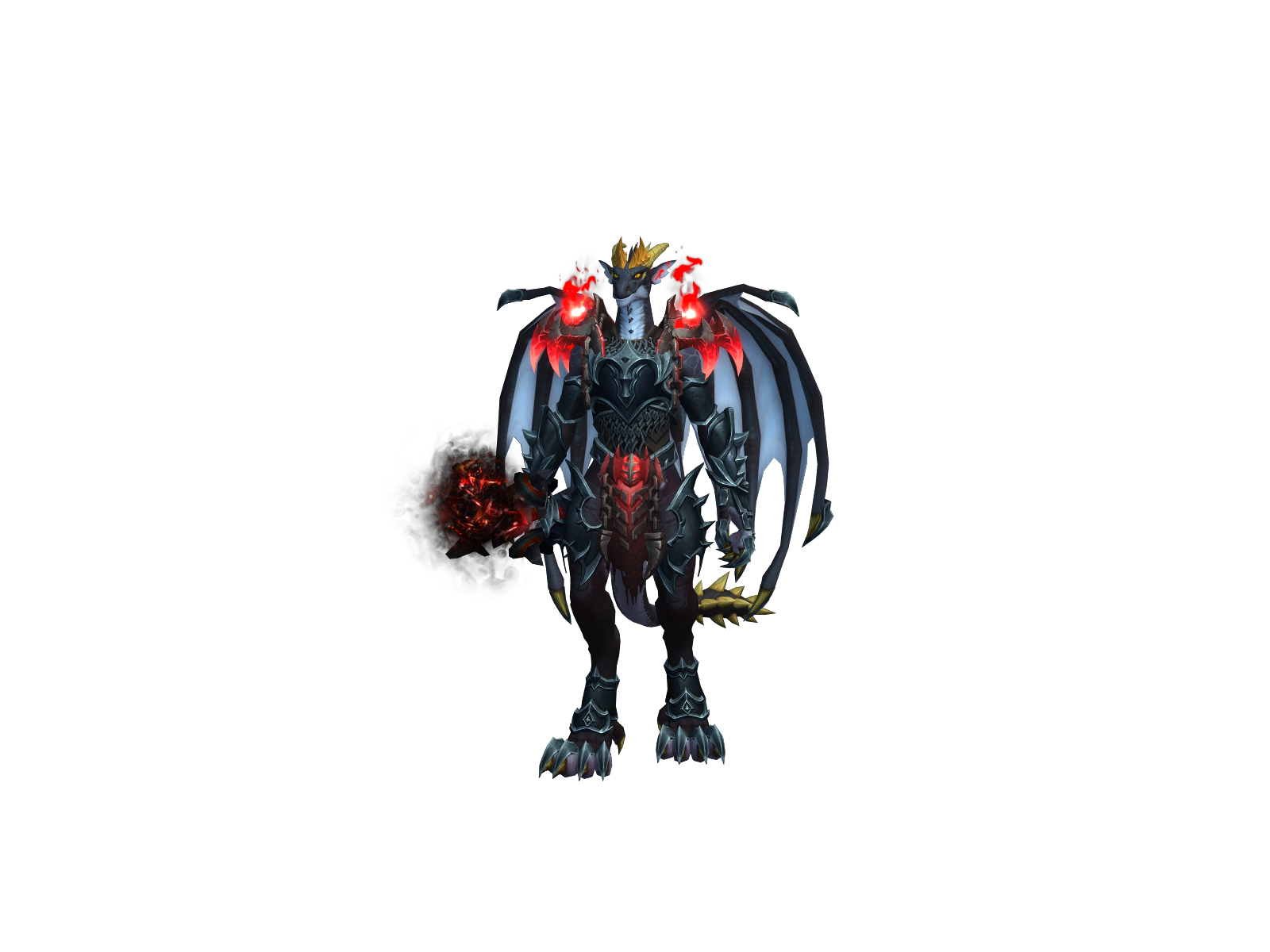 Gldenface 3D character render
