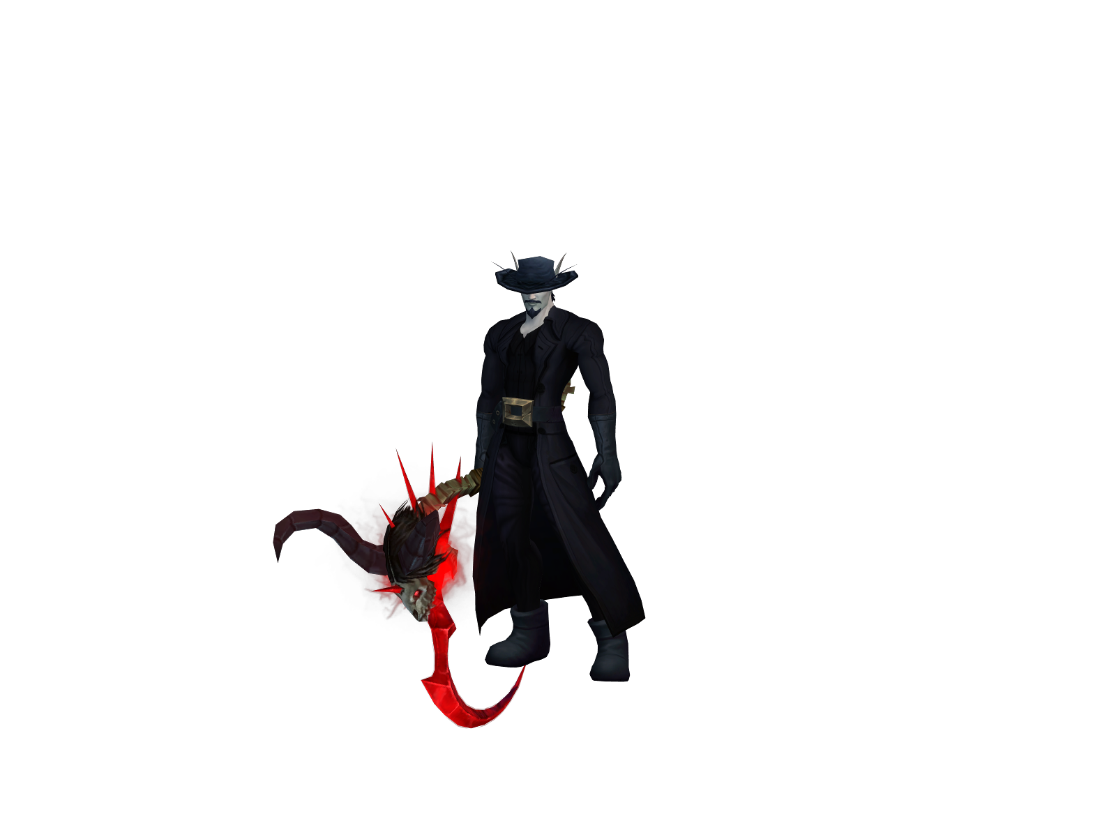 Iamshook 3D character render