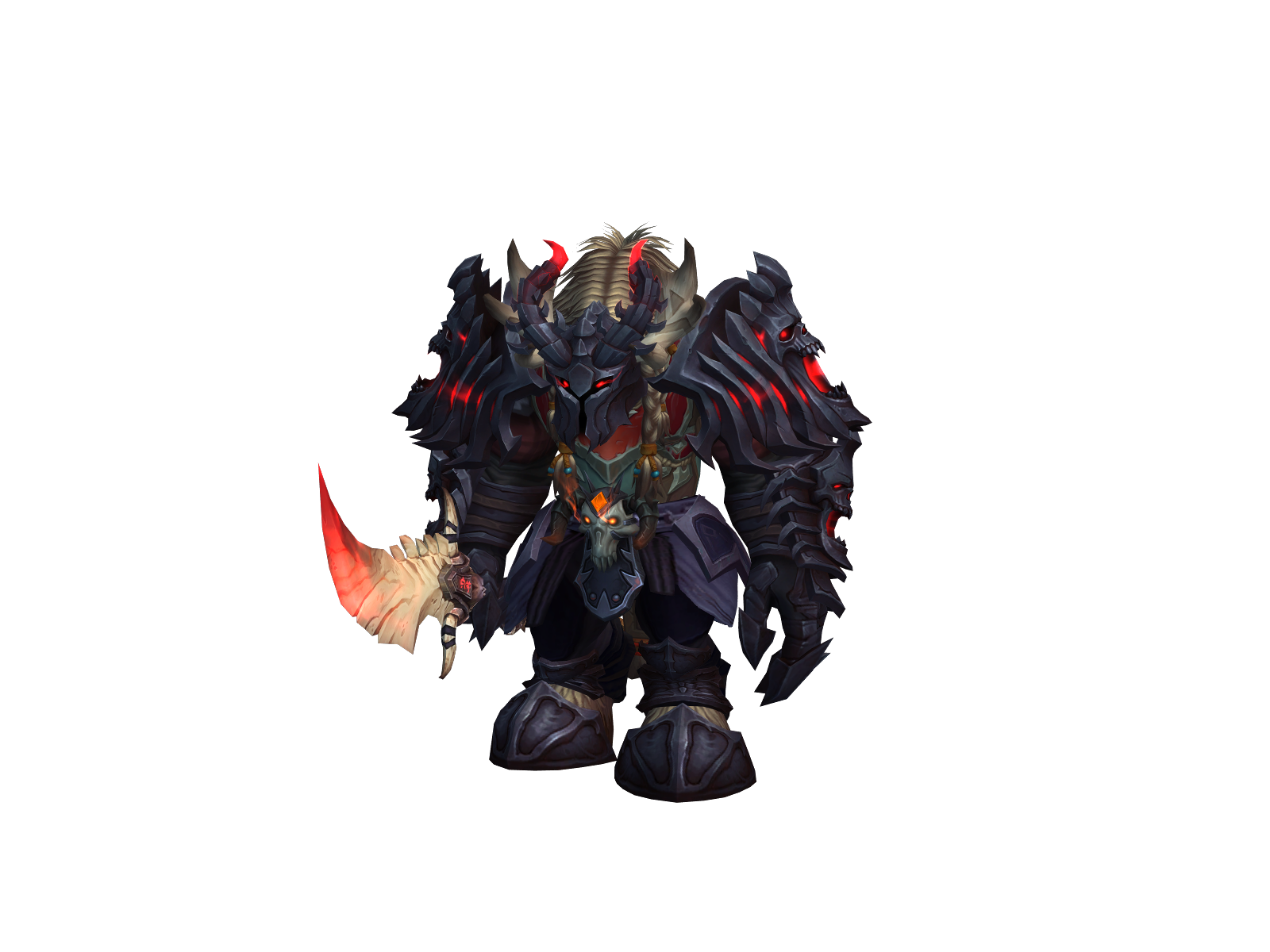 Buffdk 3D character render