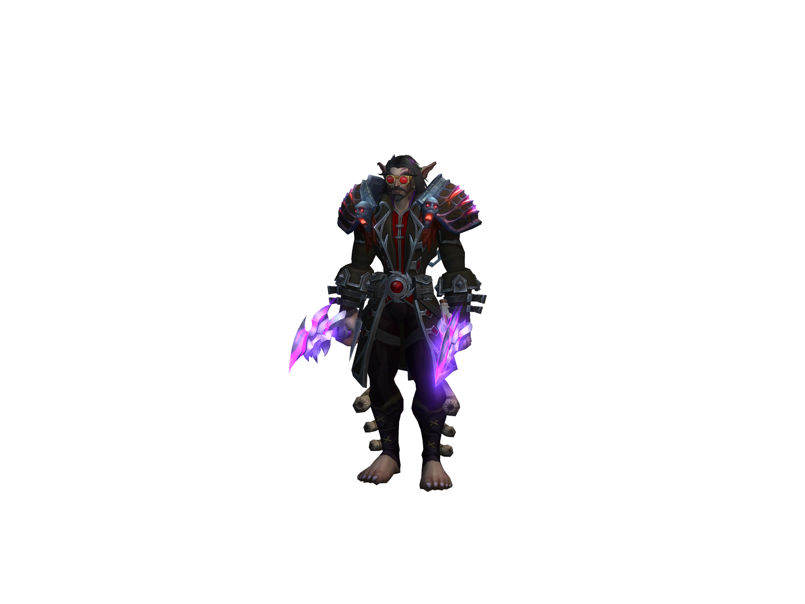 Qüiet 3D character render
