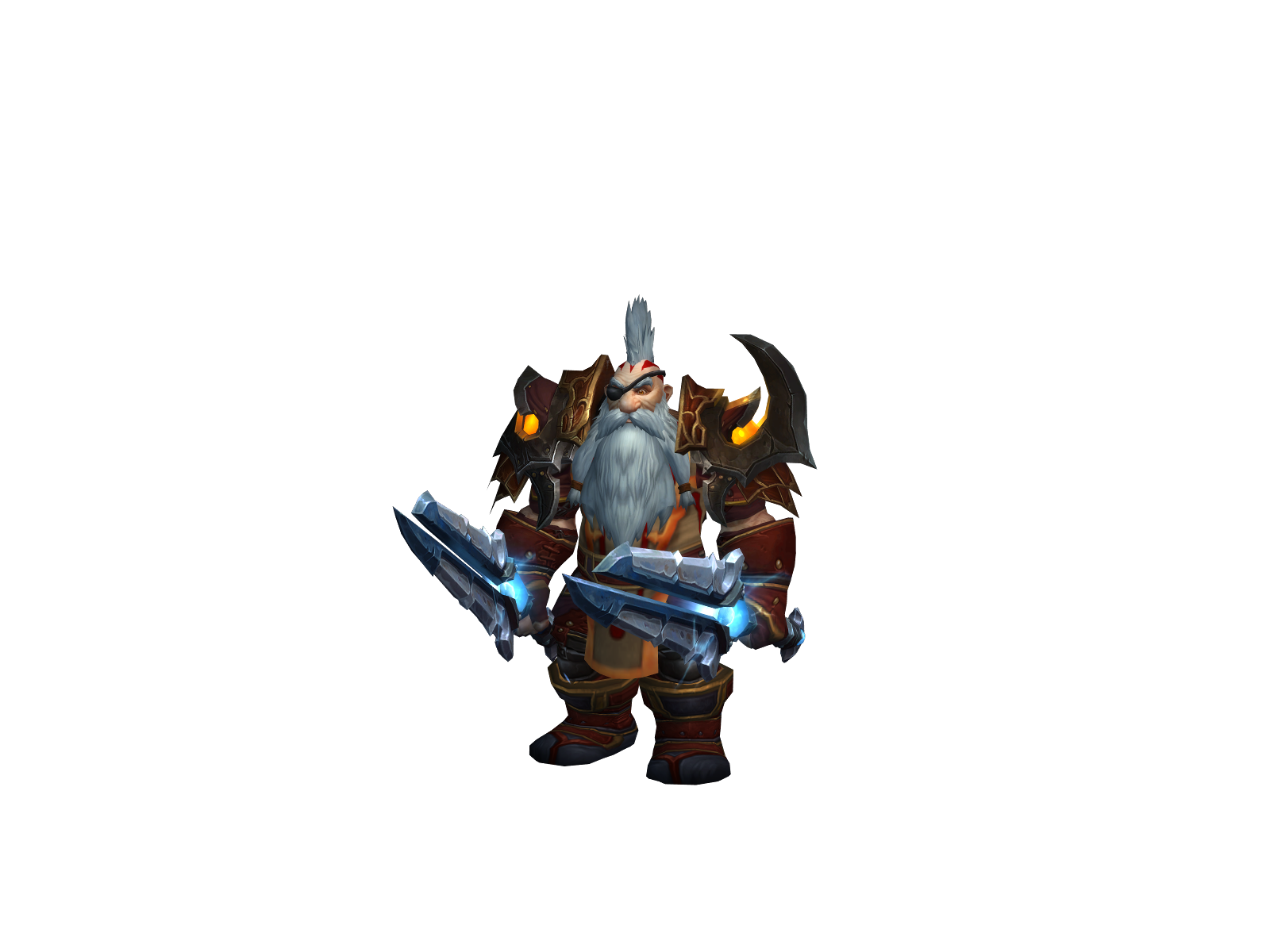 Stormchops 3D character render