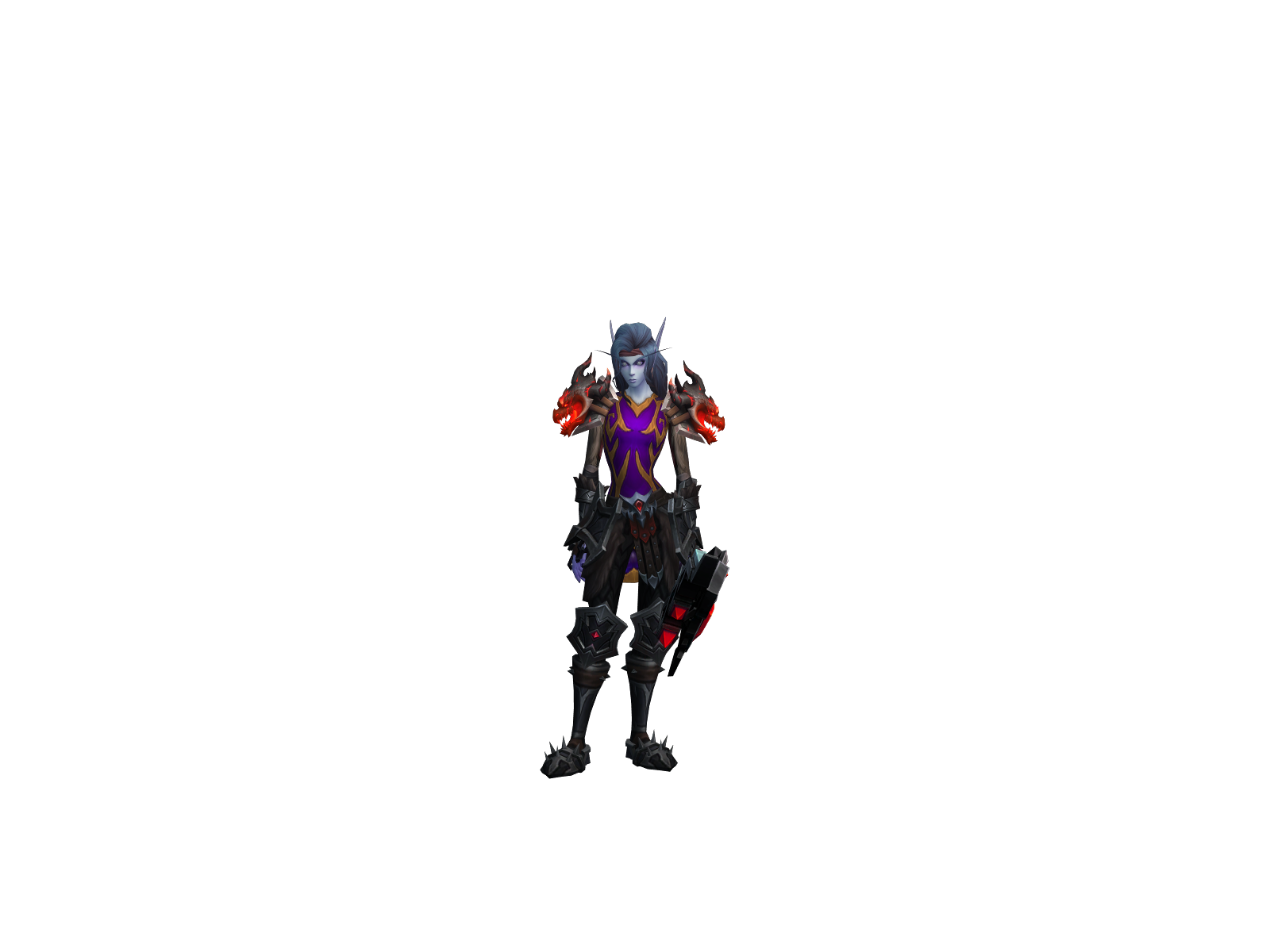 Takhìsis 3D character render