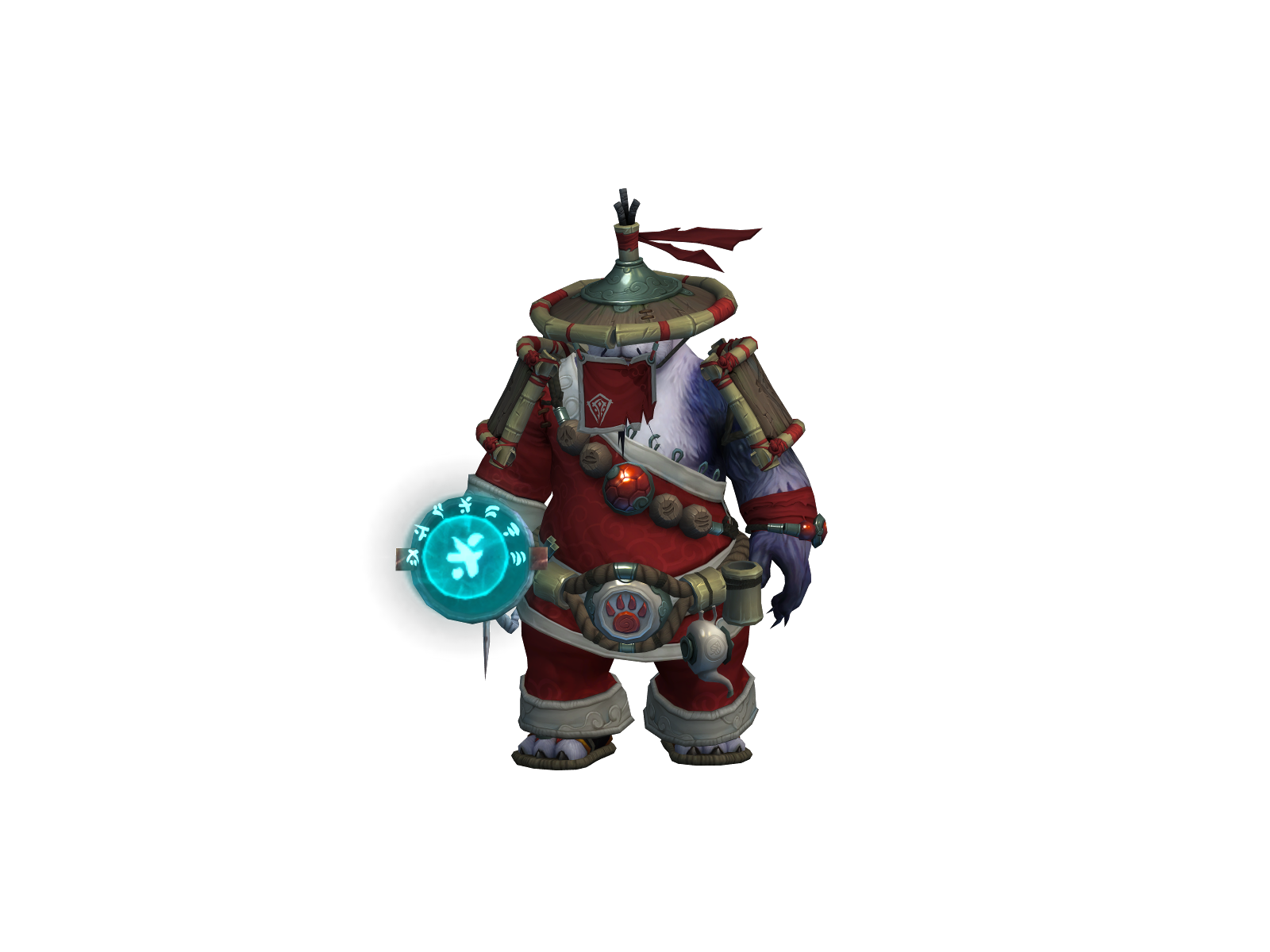 Pandaid 3D character render