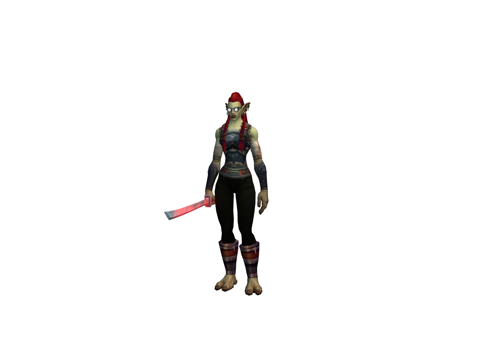 Buckedúp 3D character render