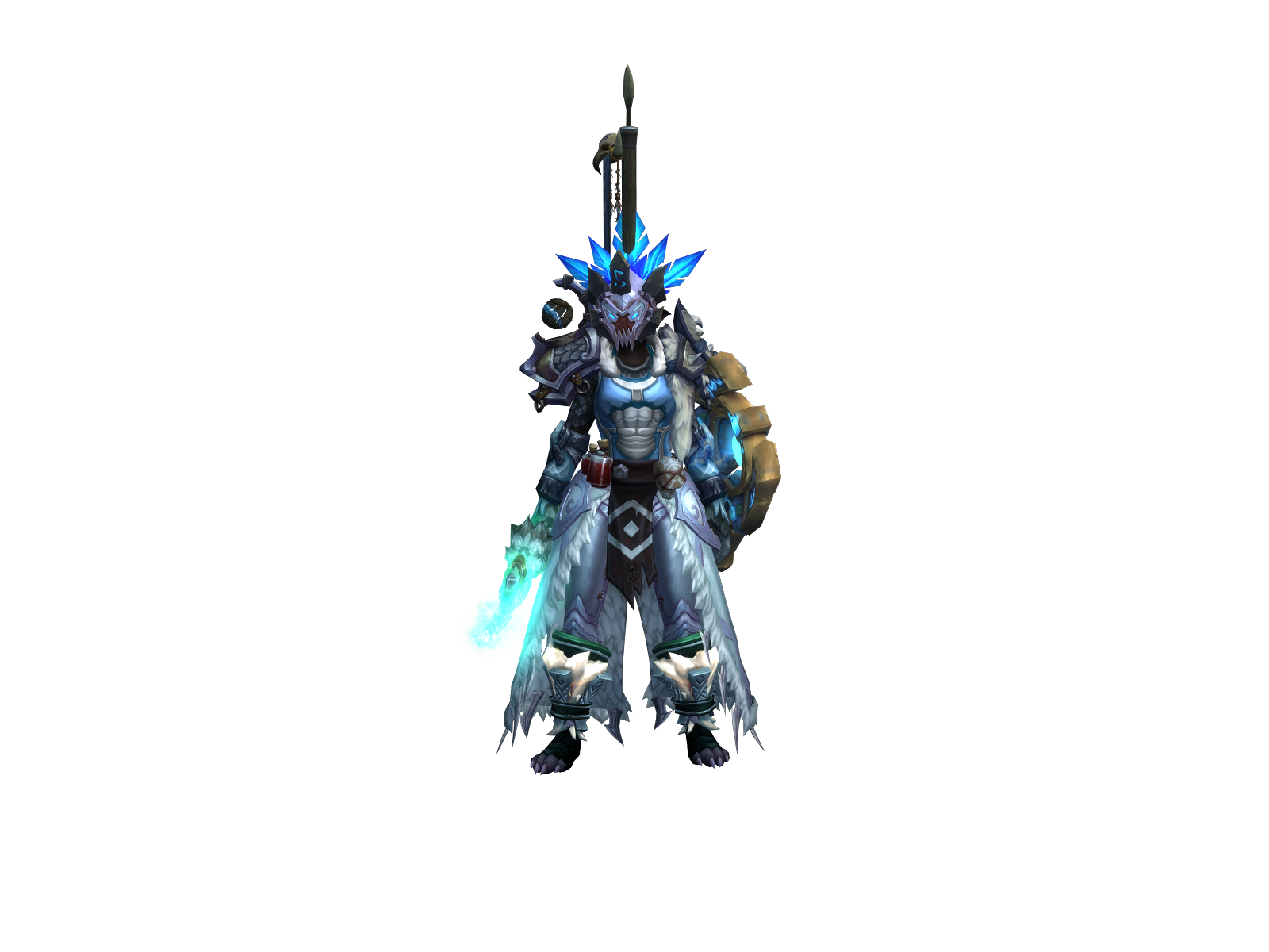 Hathros 3D character render