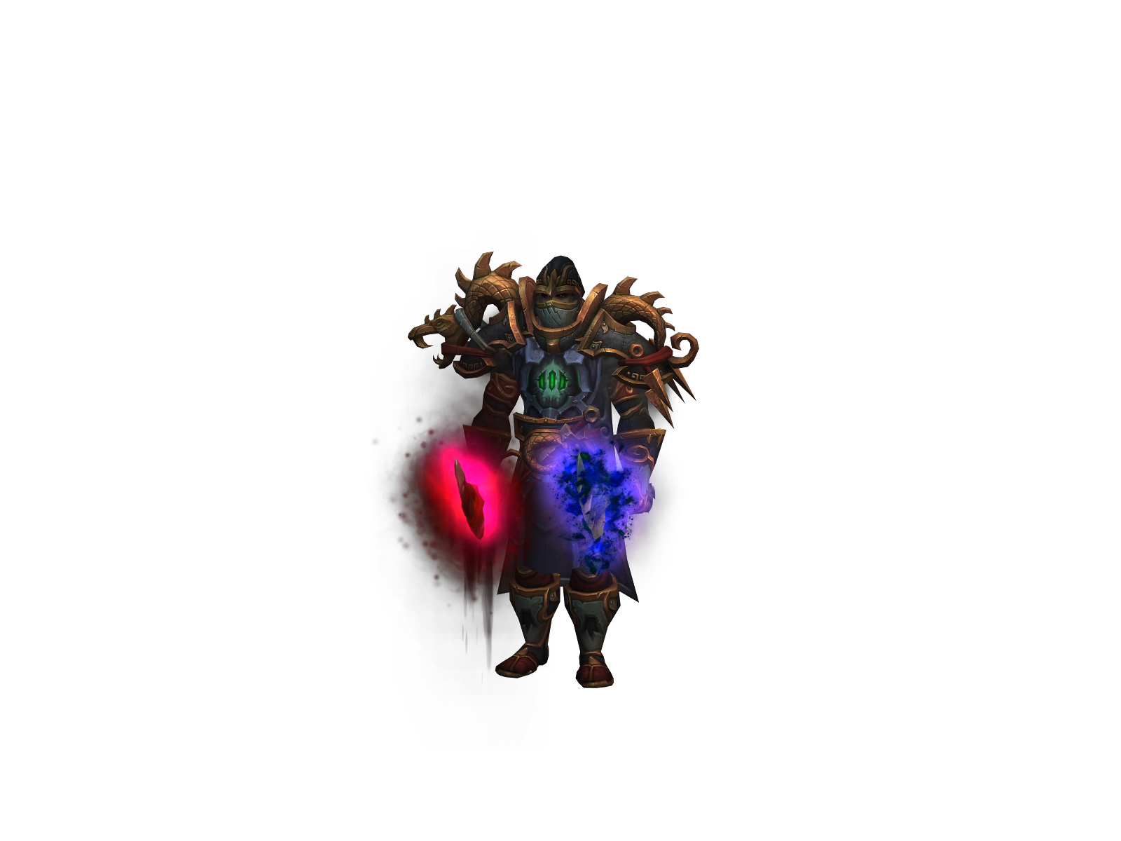 Spade 3D character render