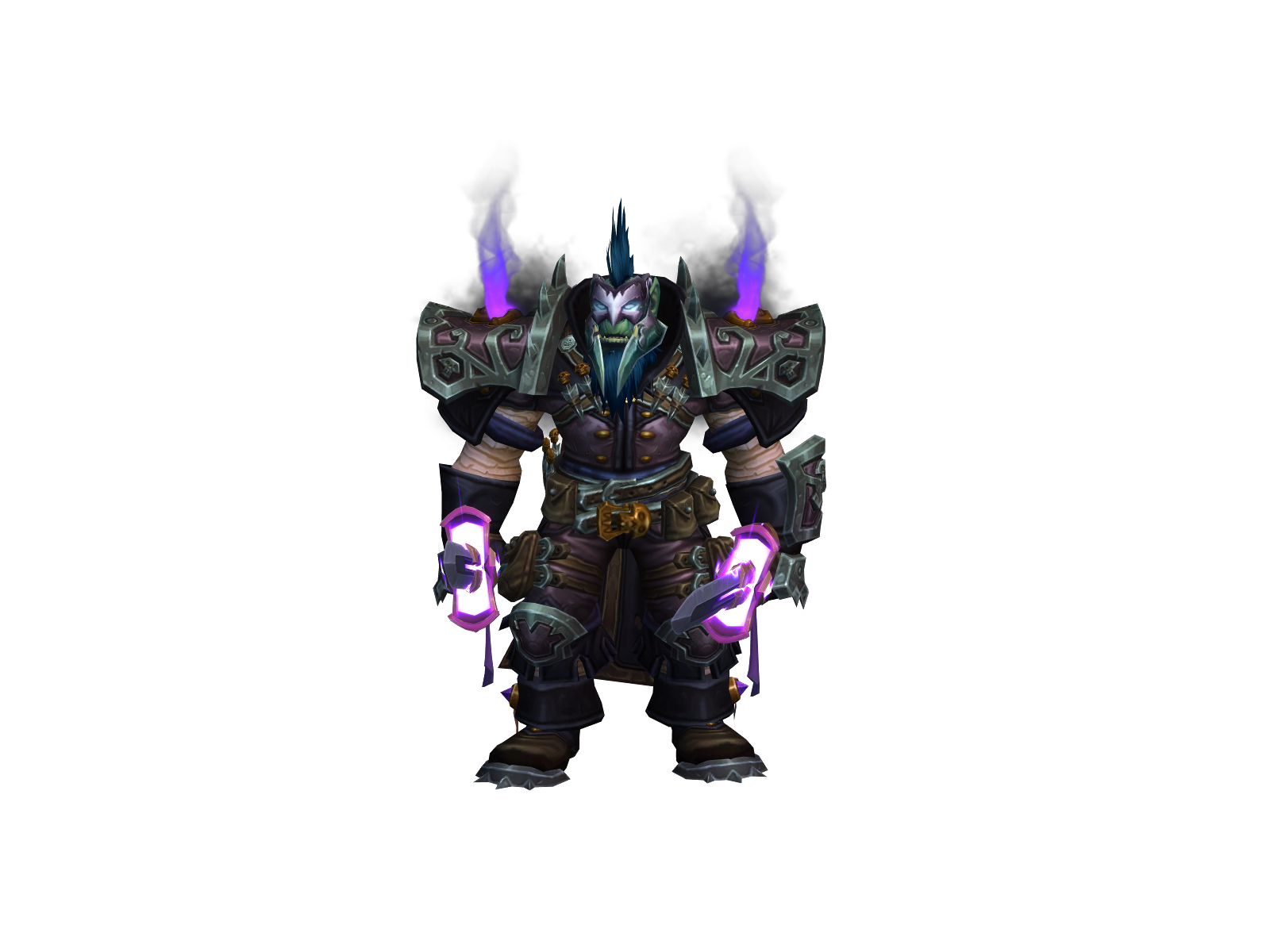 Kruum 3D character render