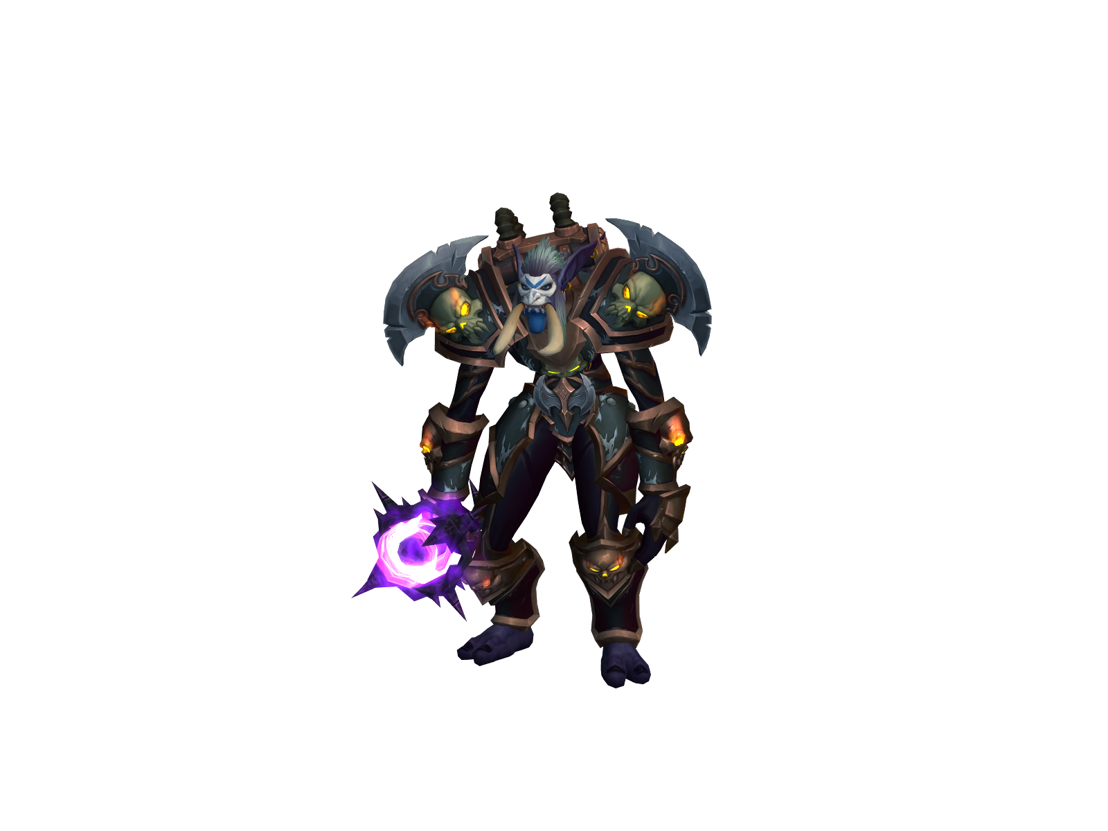 Zandraka 3D character render