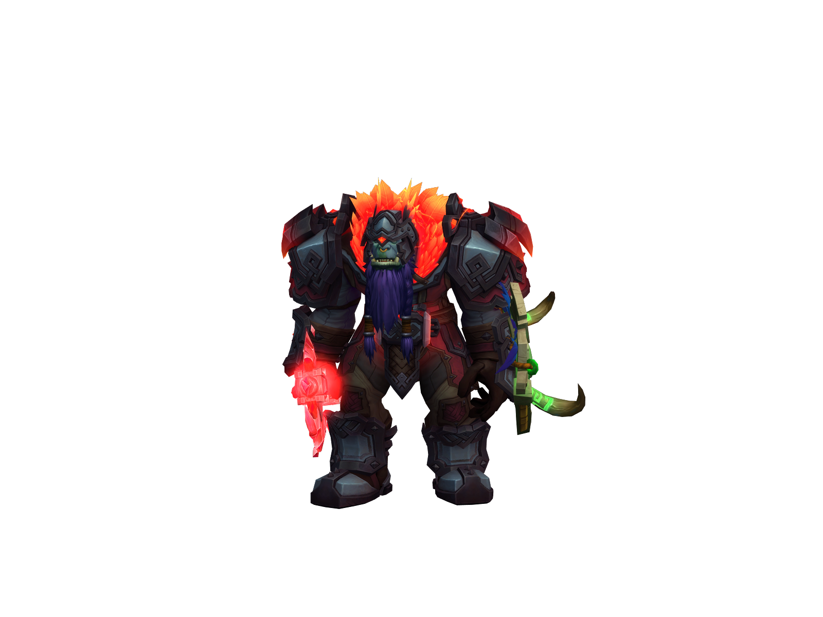 Nitreux 3D character render