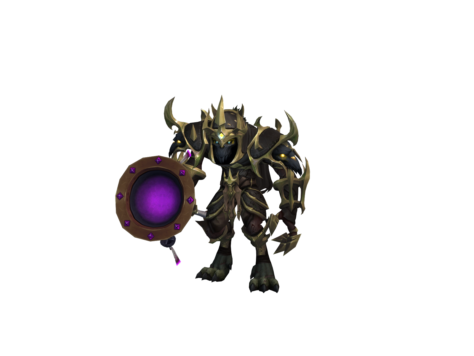 Wolfganggang 3D character render