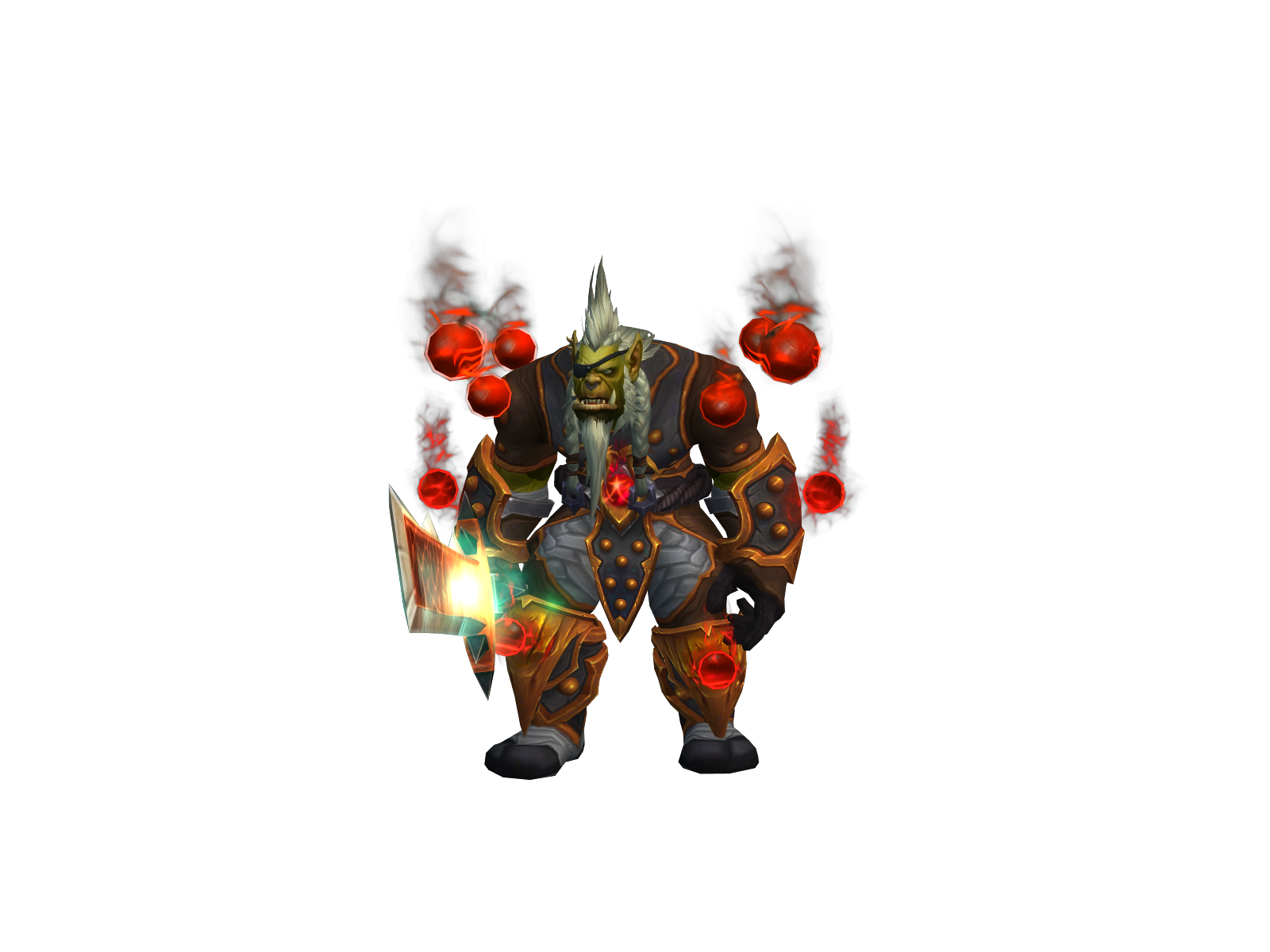 Dimak 3D character render