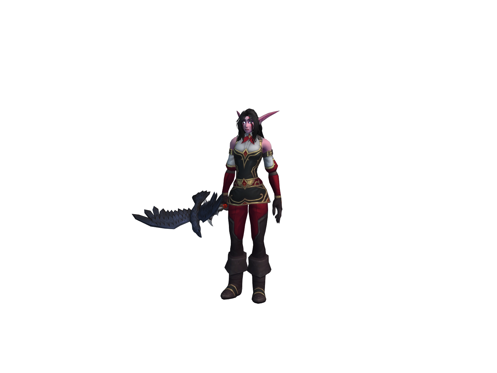 Jenevieve 3D character render