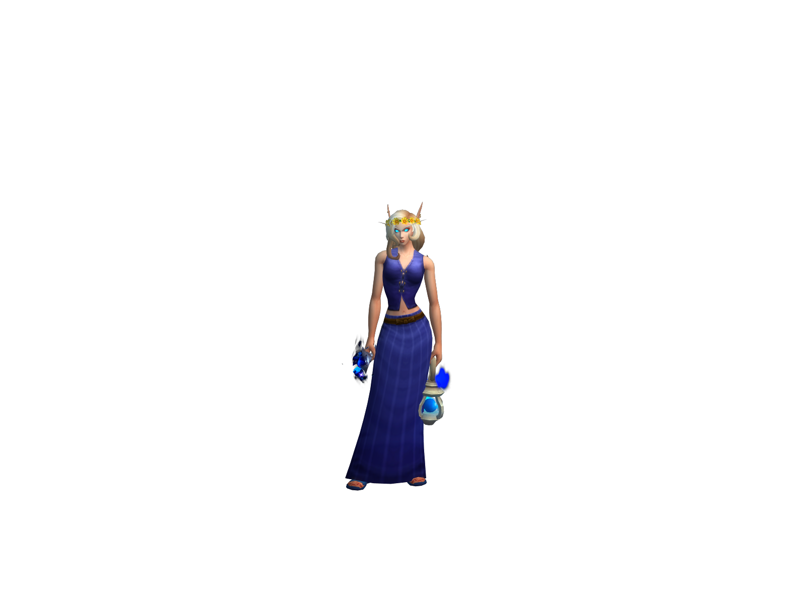 Berriez 3D character render
