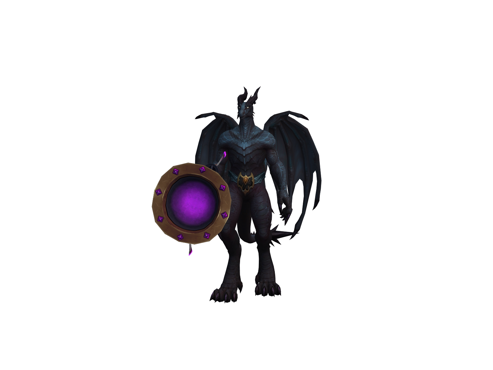 Silverwing 3D character render