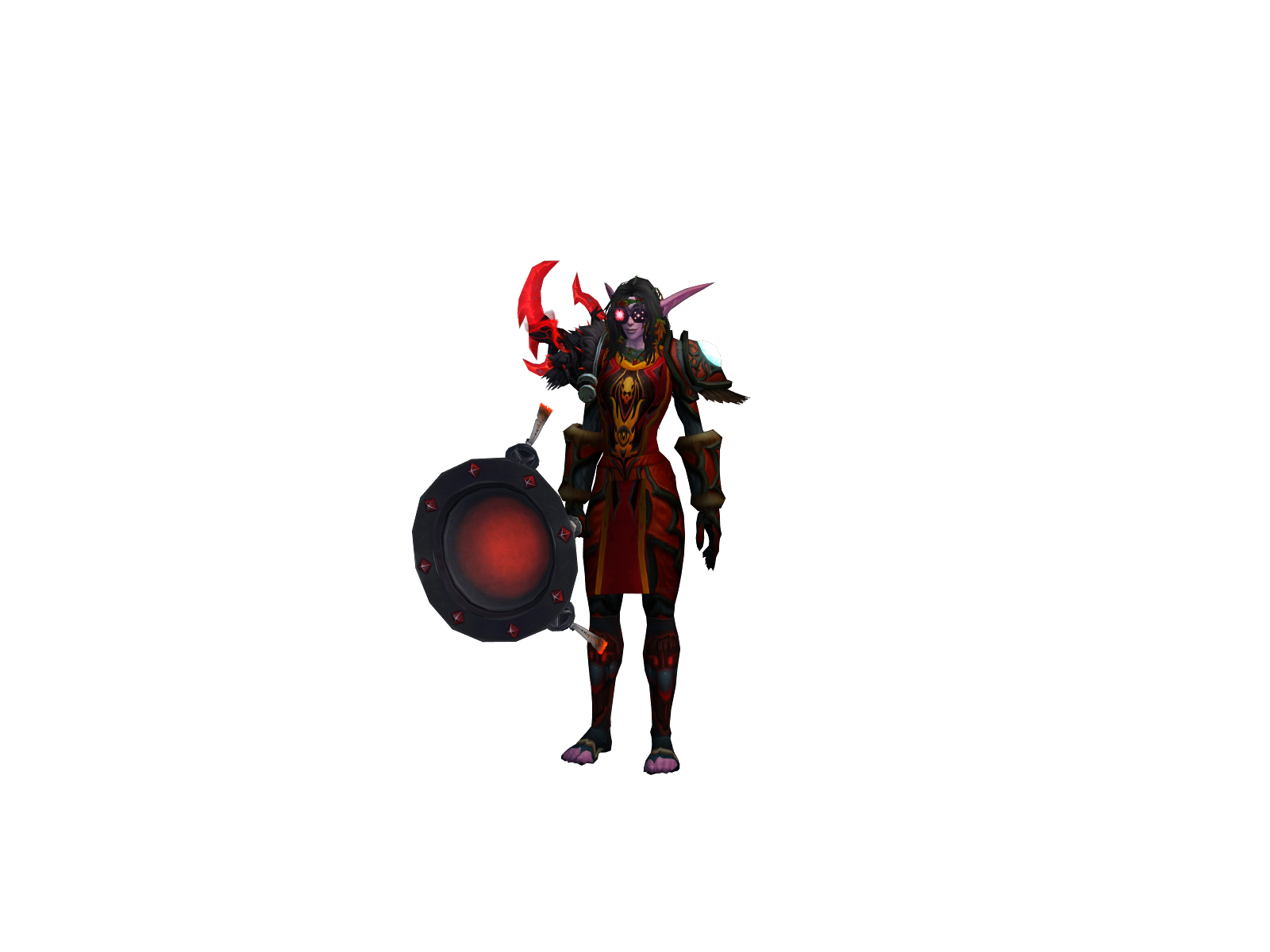 Celdah 3D character render