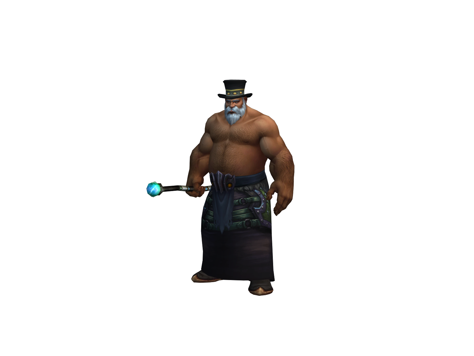 Woolgar 3D character render