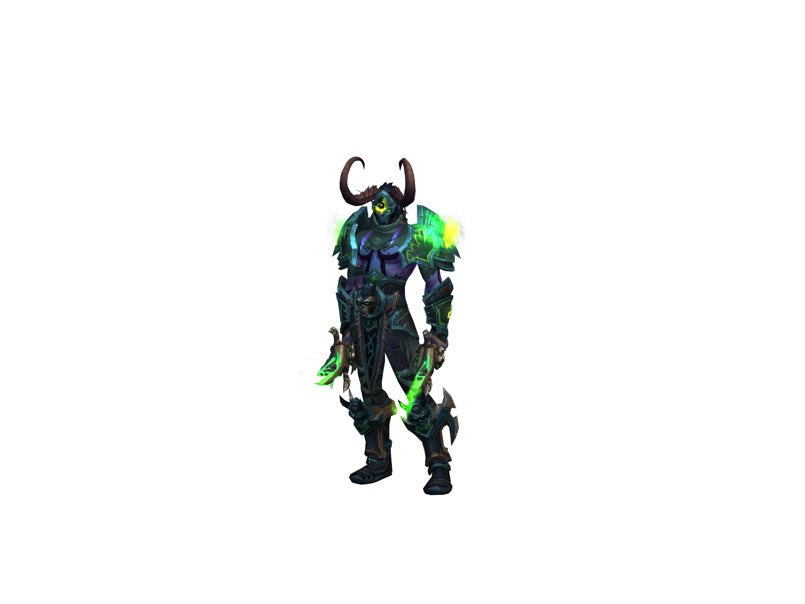 Stormblades 3D character render