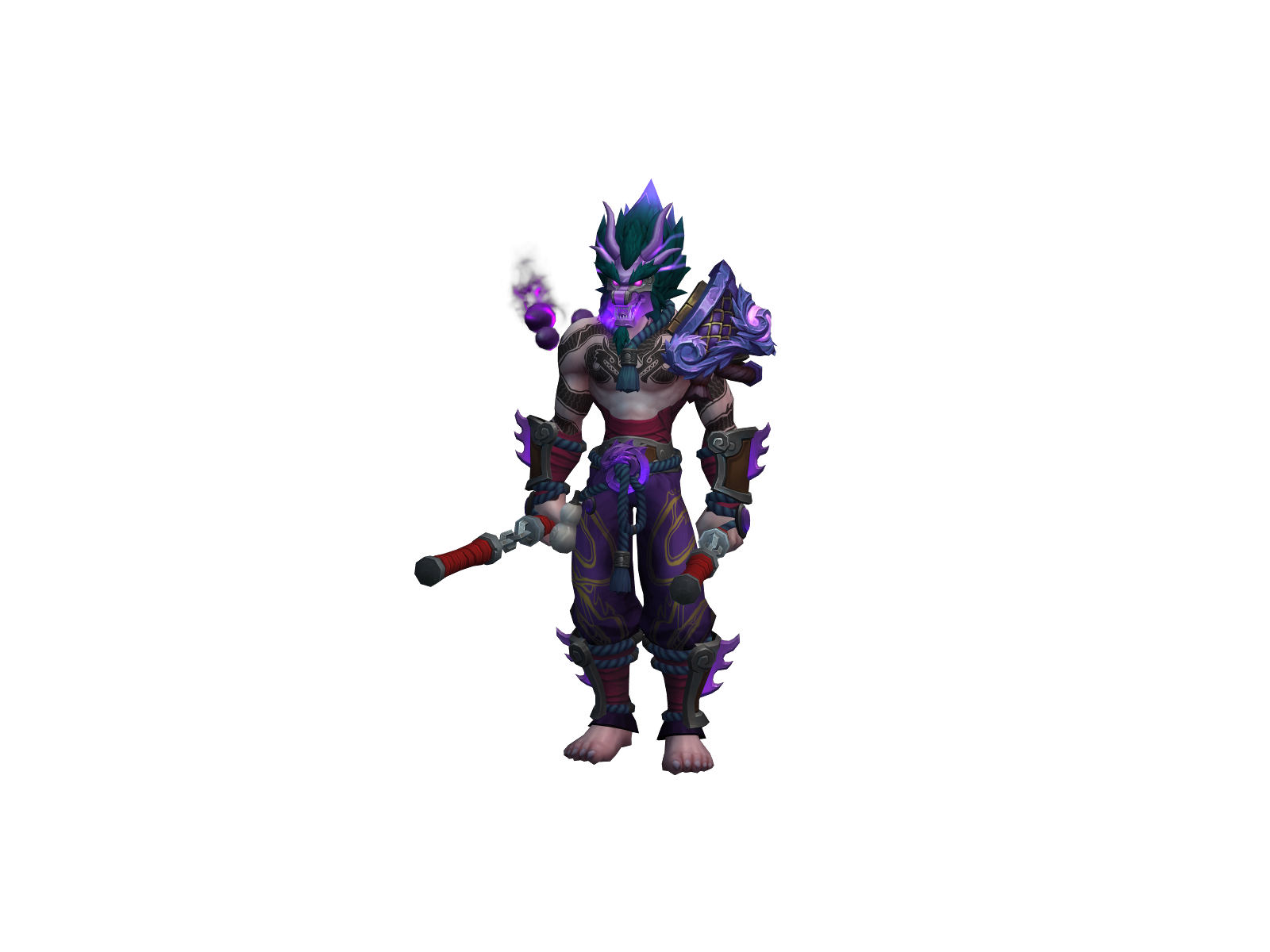 Gangis 3D character render