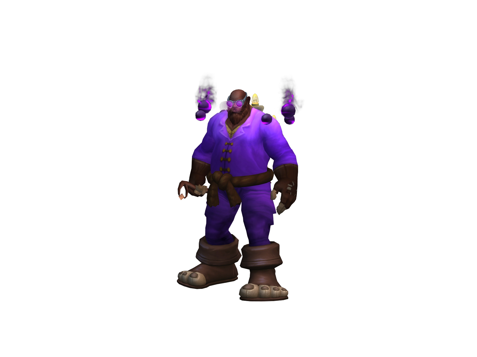 Pungentonion 3D character render