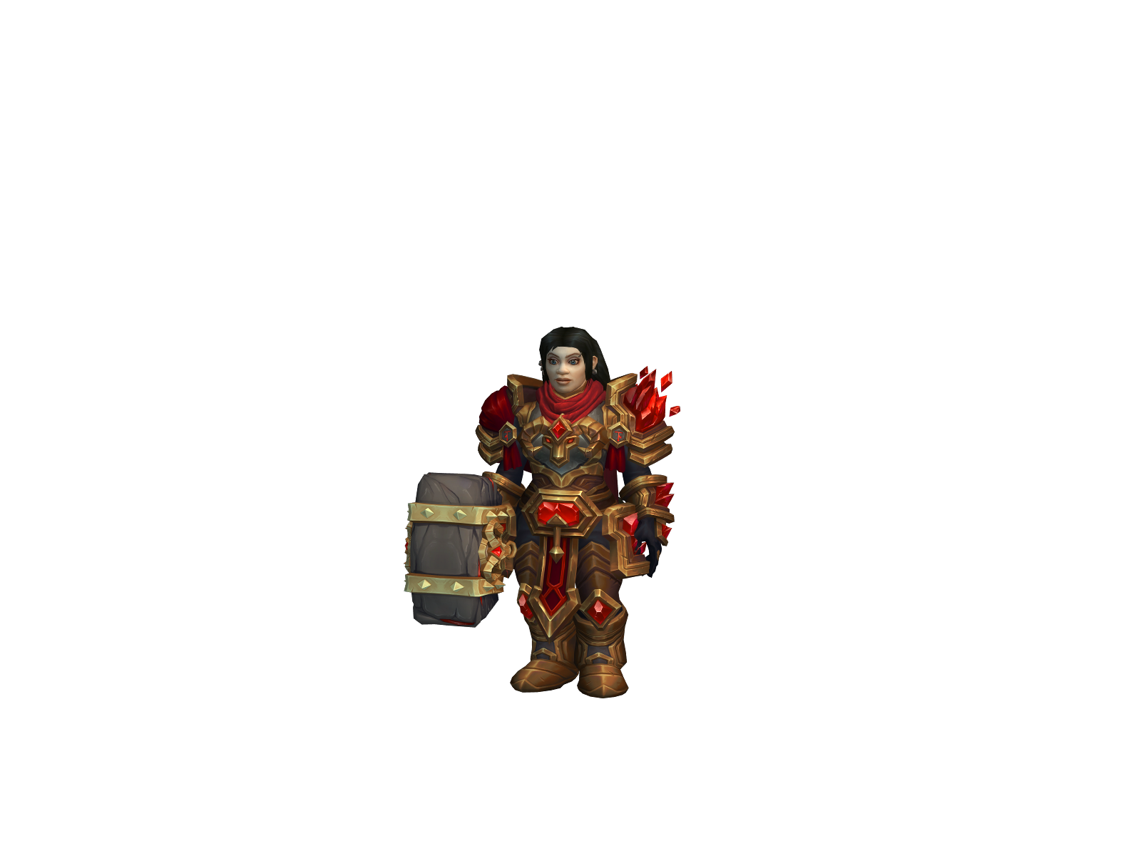 Hasla 3D character render