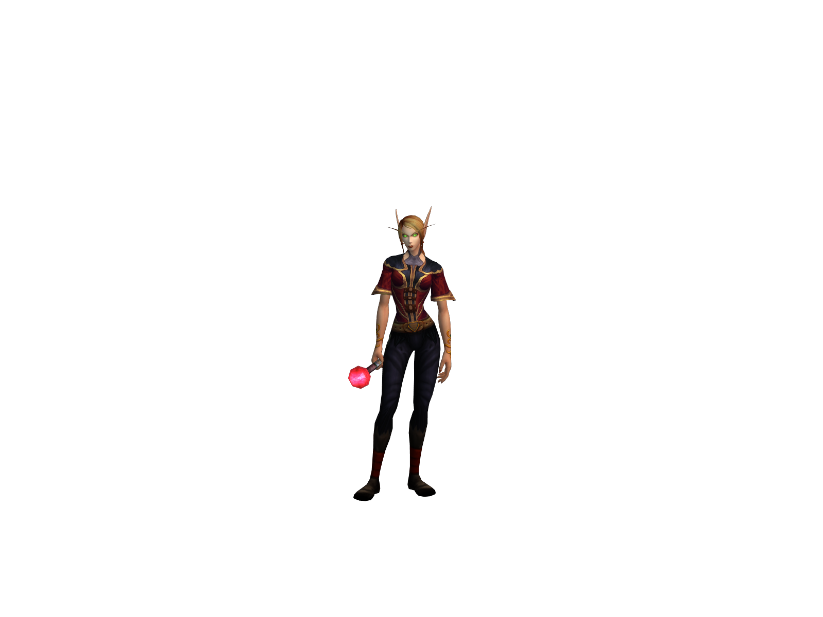 Kylaria 3D character render