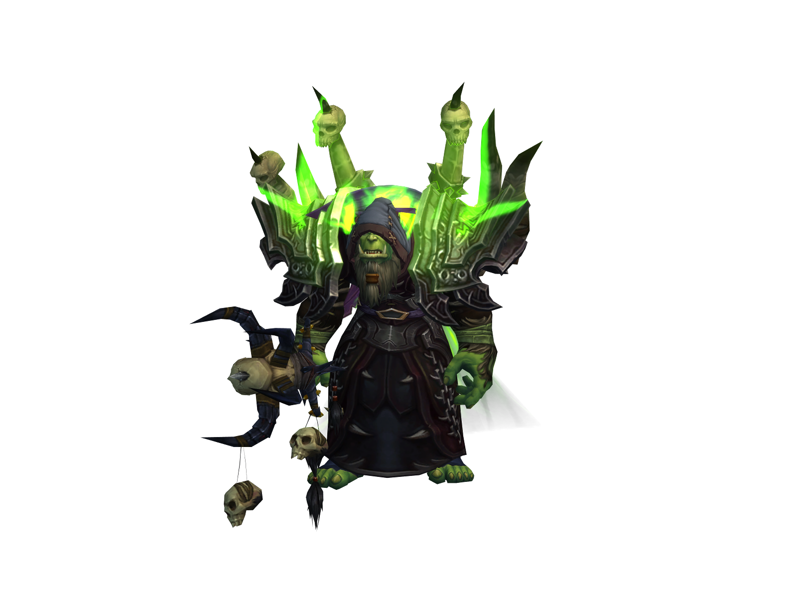 Gùldan 3D character render