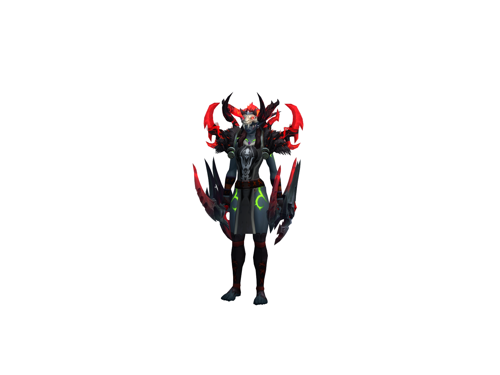 Daemonizer 3D character render