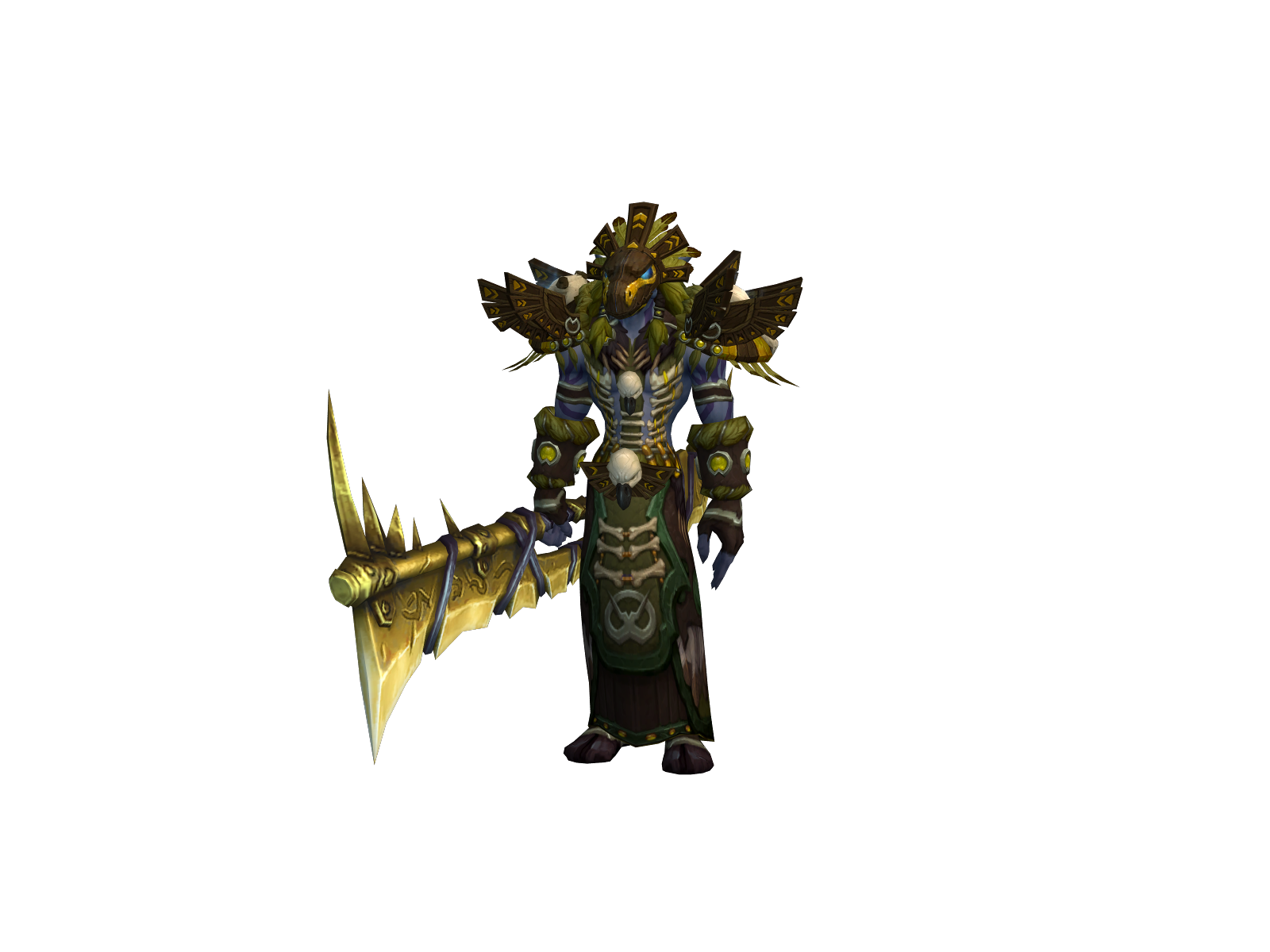 Bearkkagg 3D character render