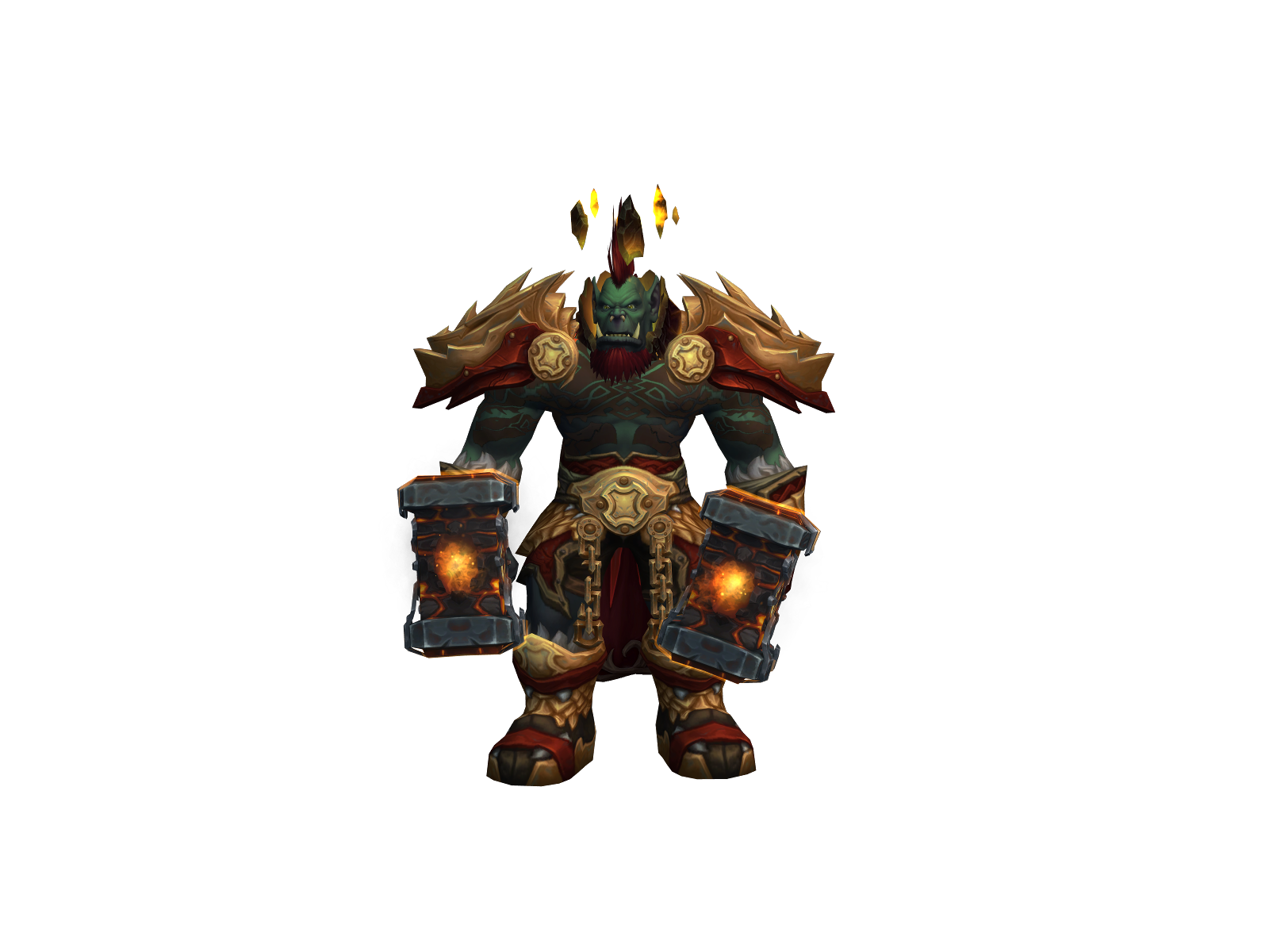 Deathshøck 3D character render
