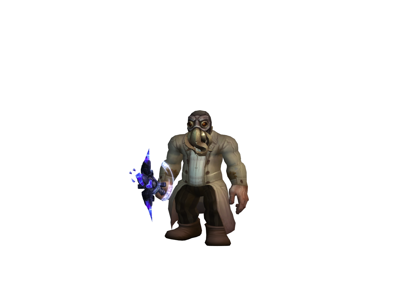 Brodin 3D character render