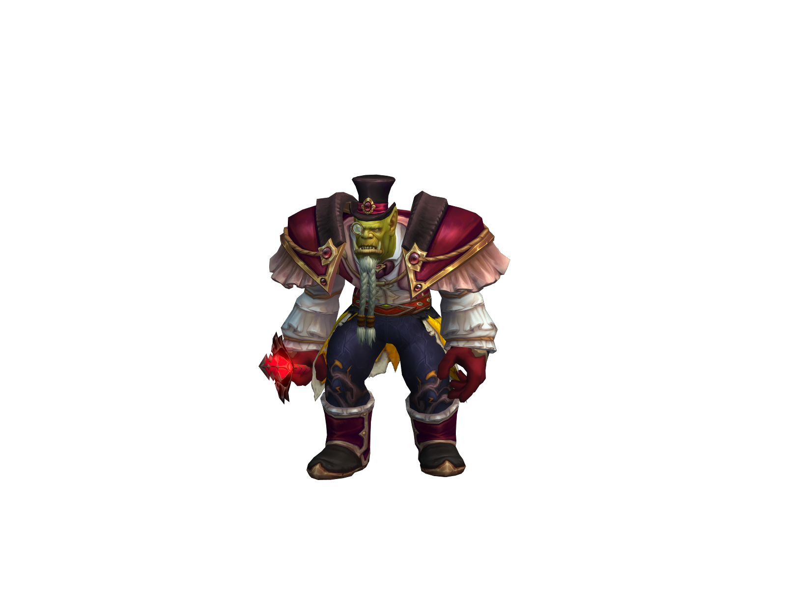 Direann 3D character render