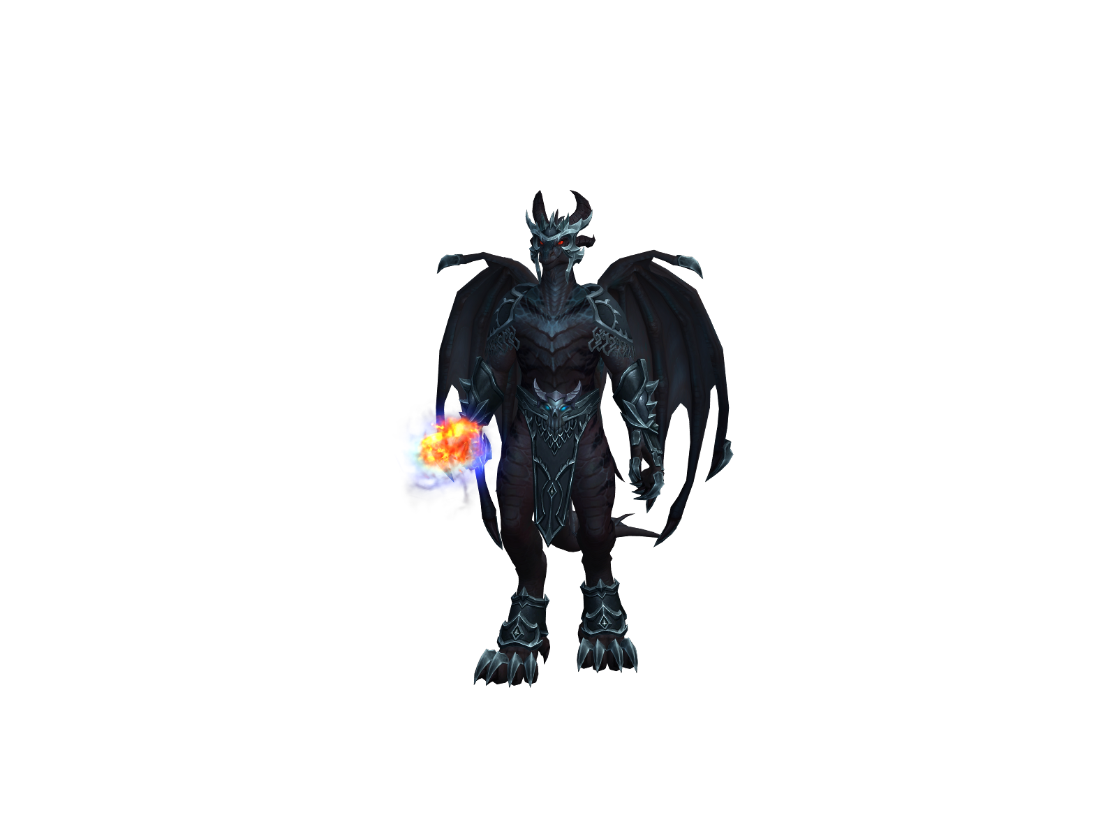 Freakwyrm 3D character render
