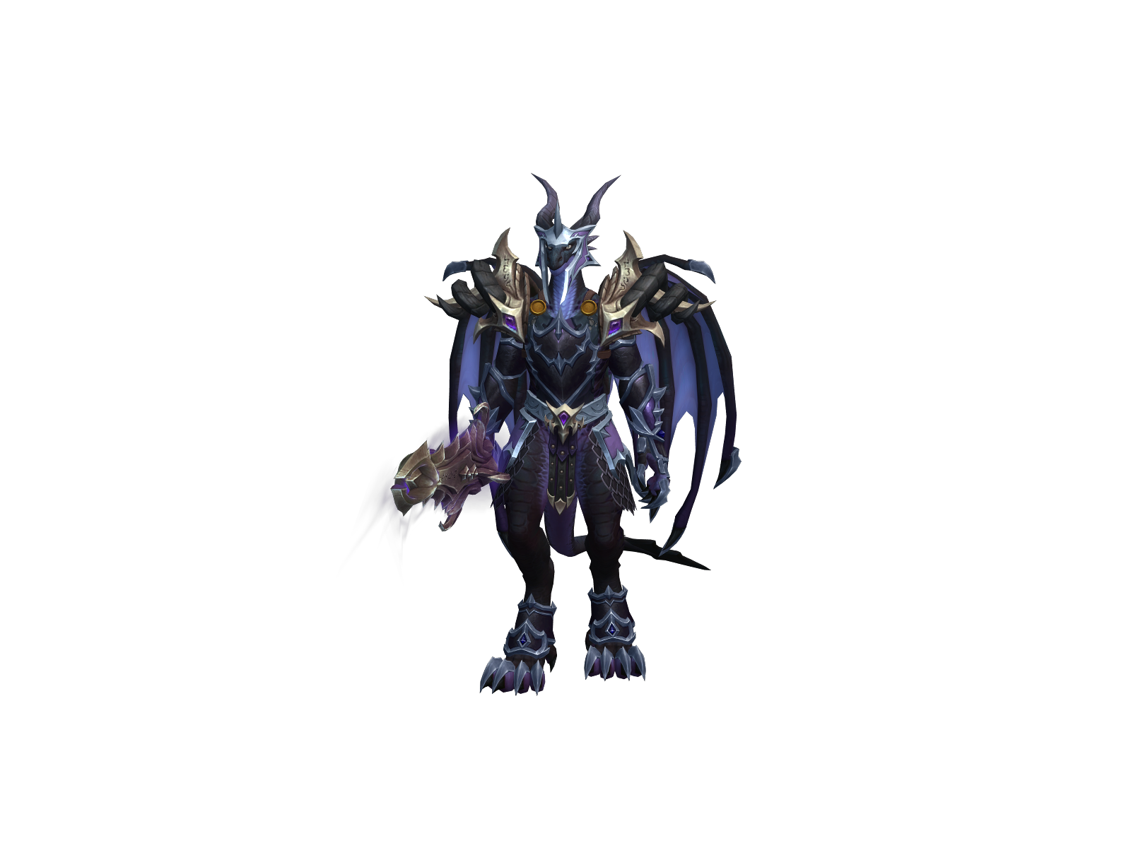 Dragonecho 3D character render