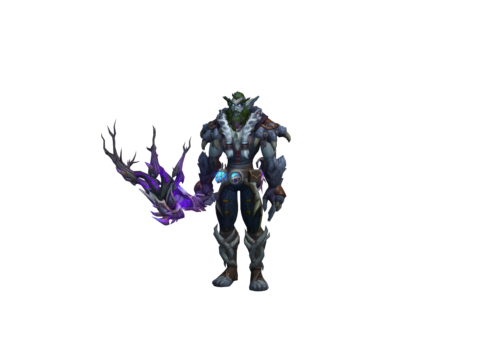 Vineclaw 3D character render