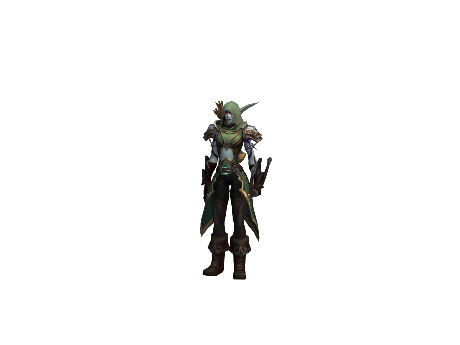 Warsaber 3D character render