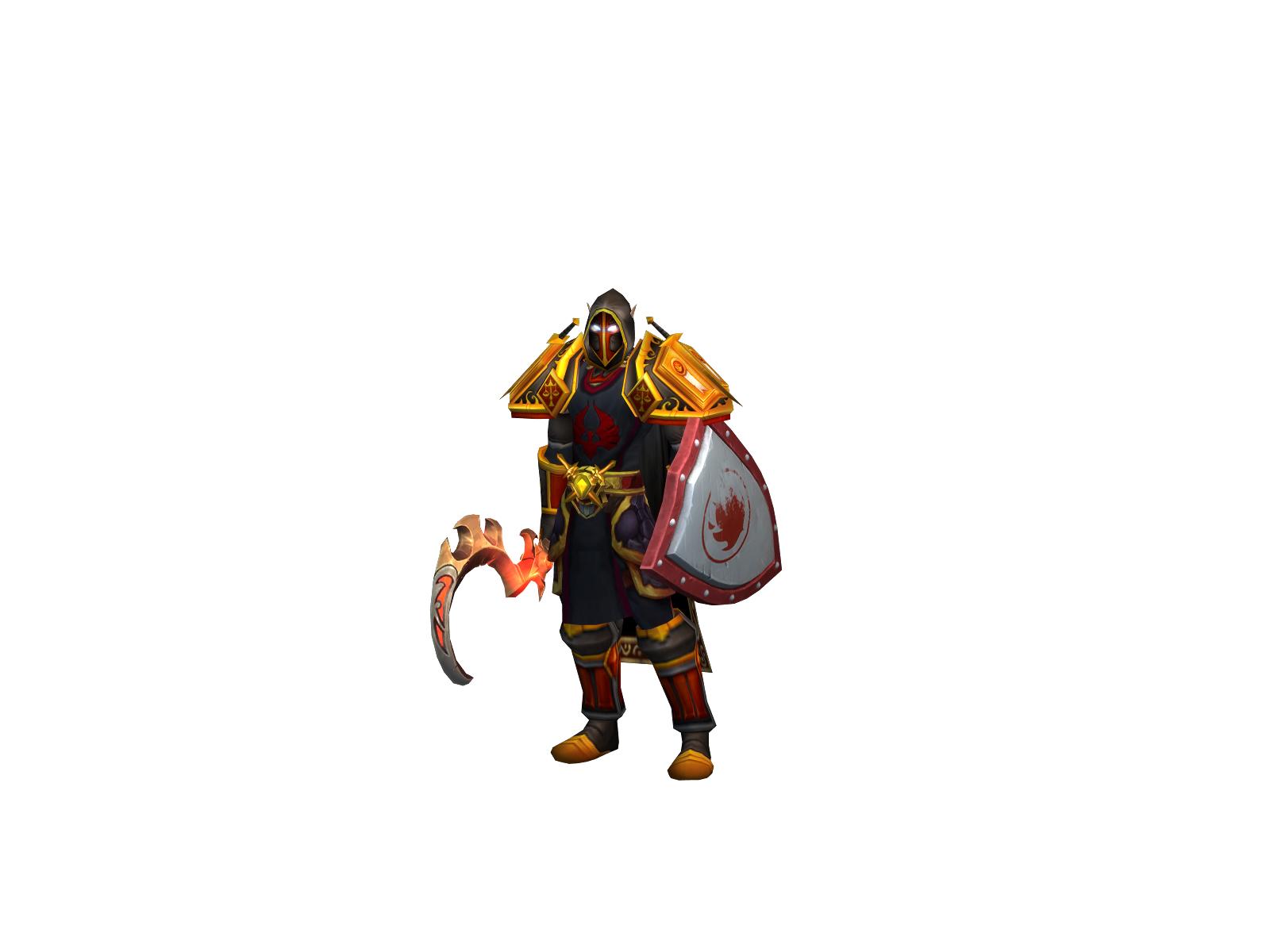 Aëthos 3D character render