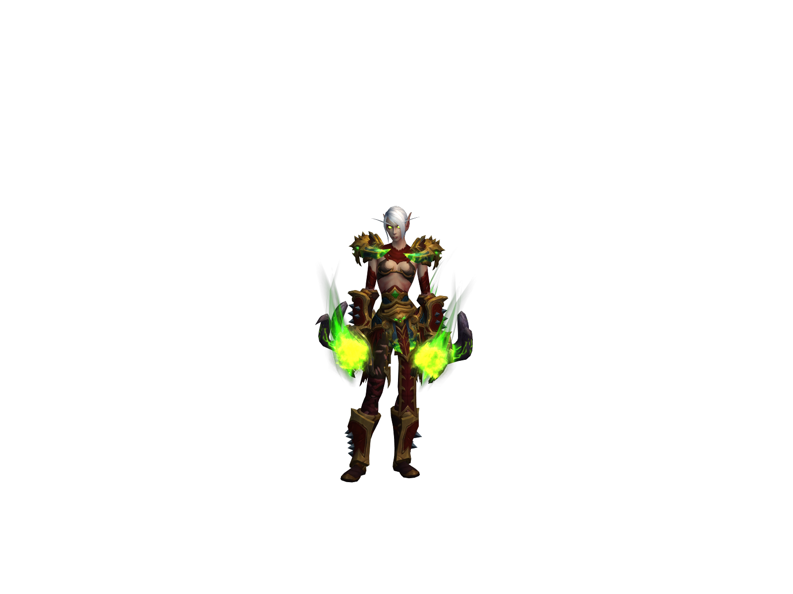 Ciri 3D character render
