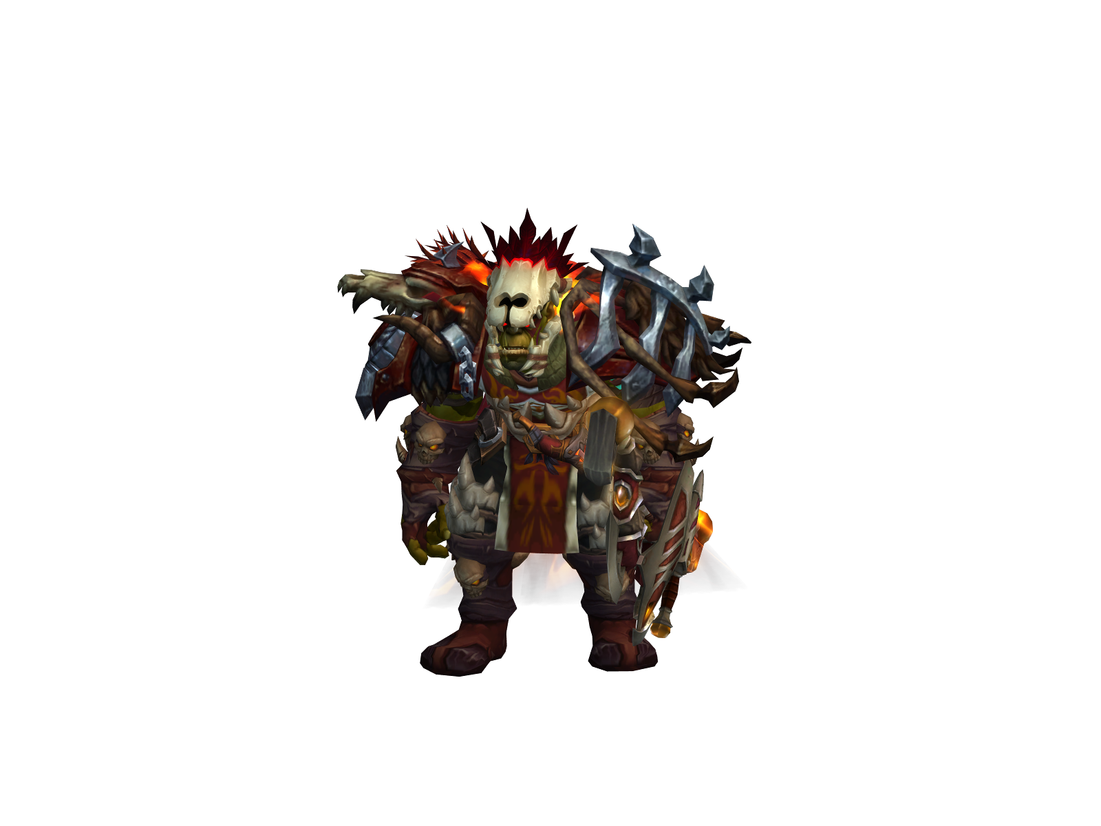 Mandatory 3D character render