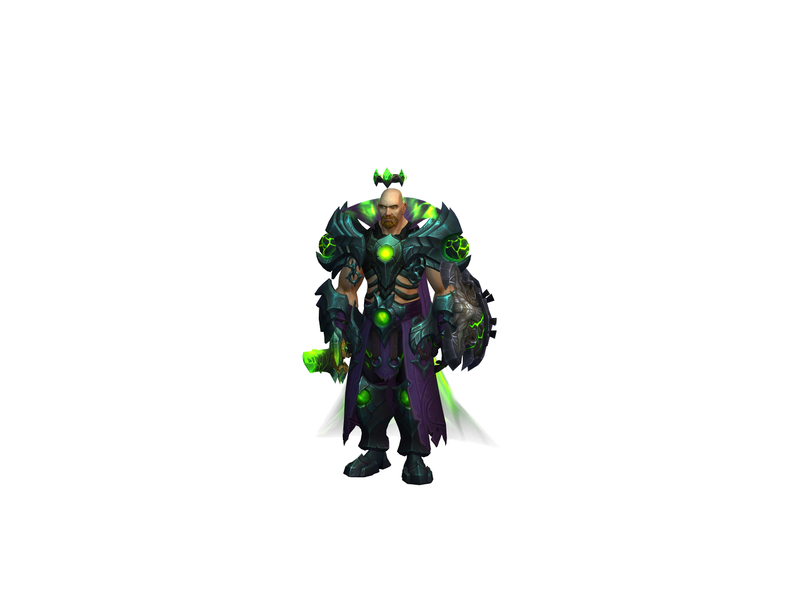 Tyseus 3D character render