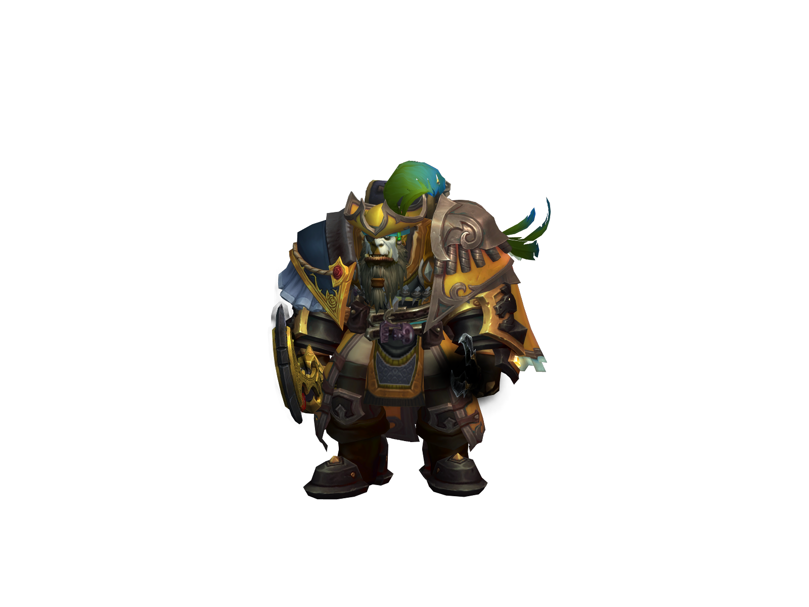 Pønt 3D character render