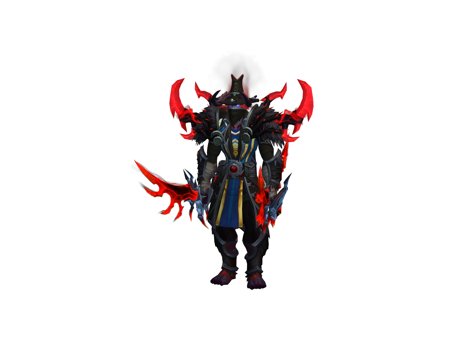 Parazone 3D character render