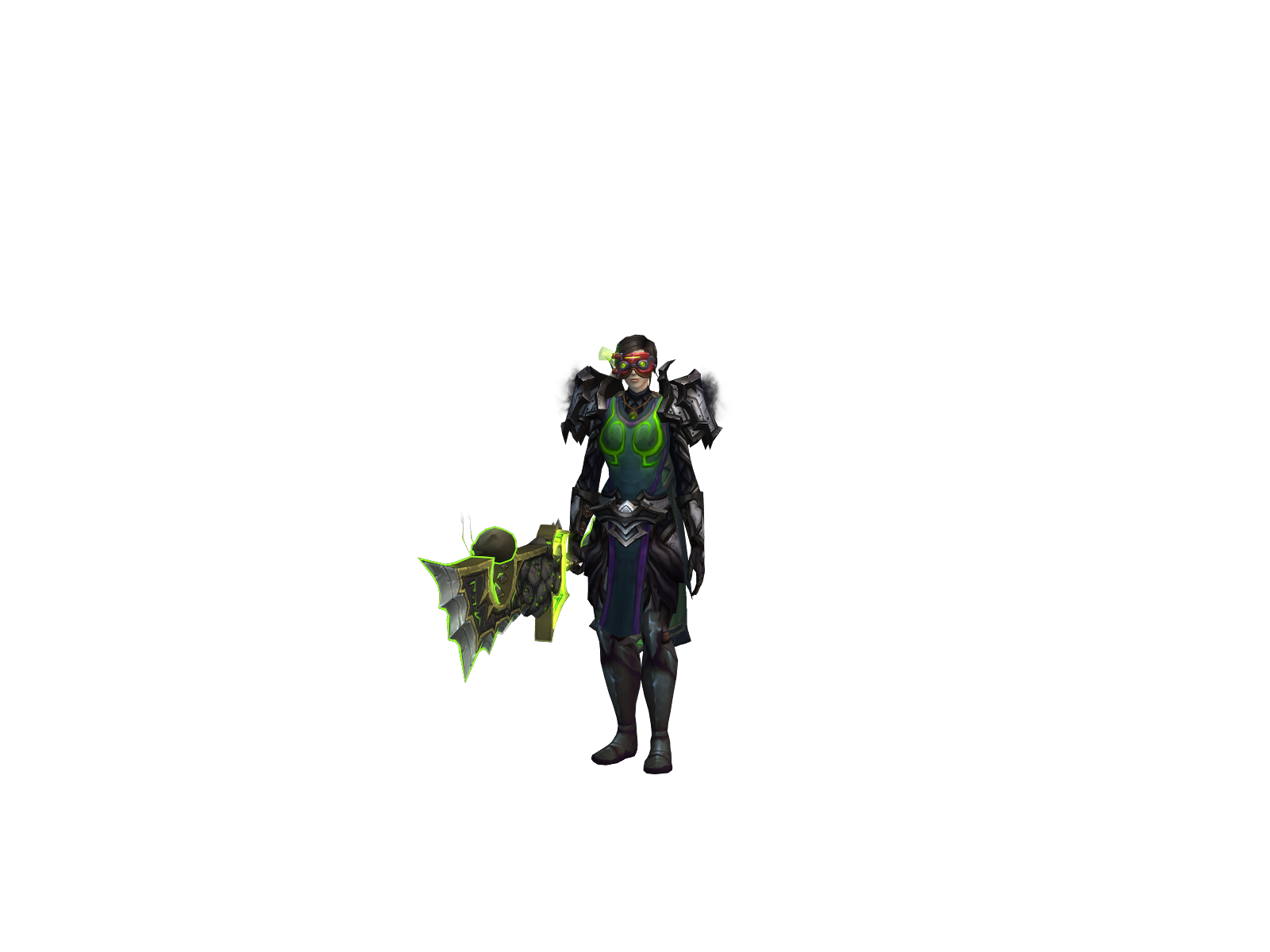 Wesz 3D character render