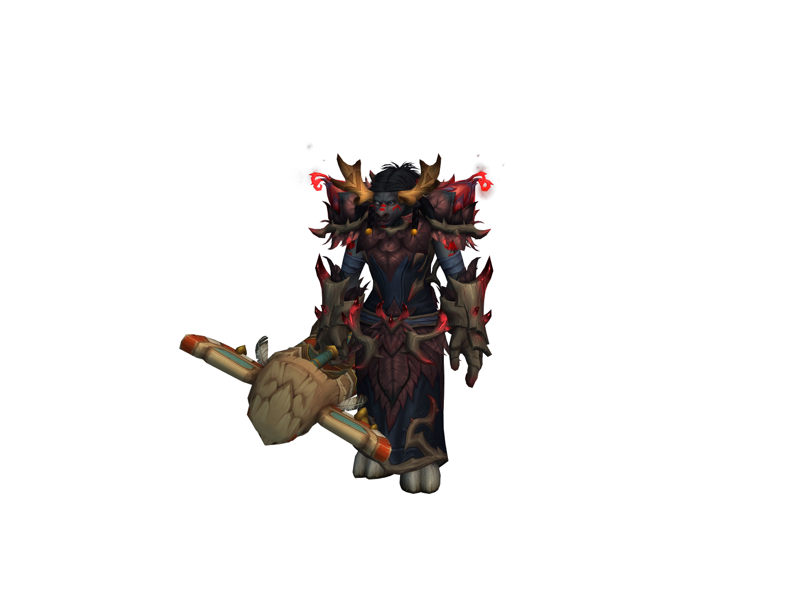 Drudreadth 3D character render