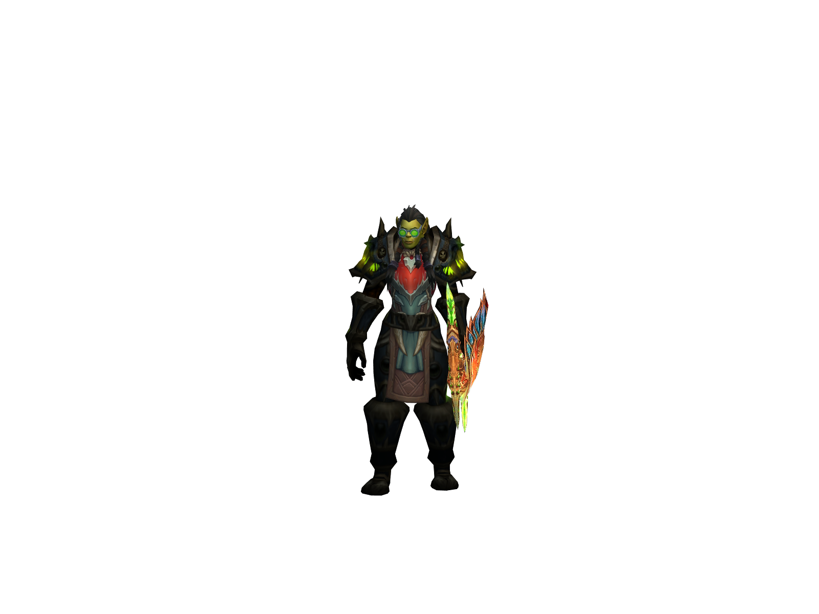 Backshotx 3D character render