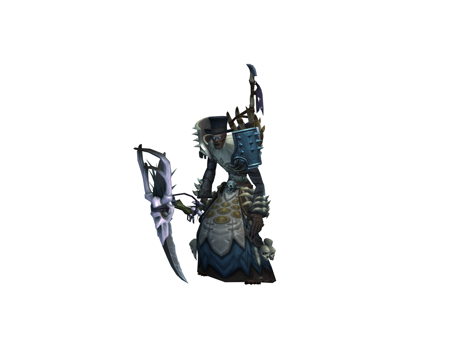 Discappointd 3D character render
