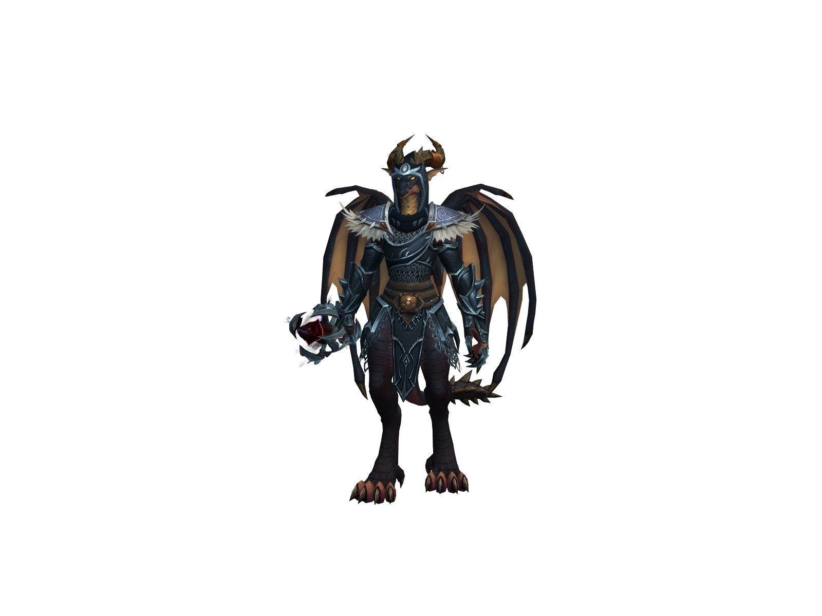 Fjok 3D character render